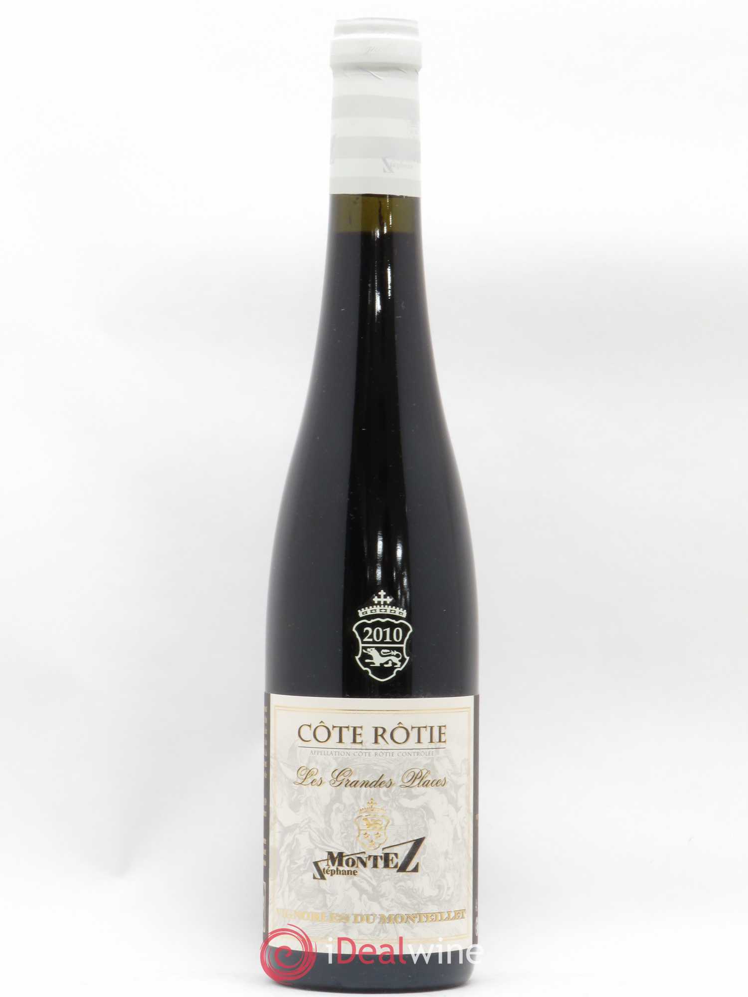 Côte-Rôtie Les Grandes Places Monteillet (Domaine du) - Stéphane Montez 2010 - Lot de 1 bouteille - 0