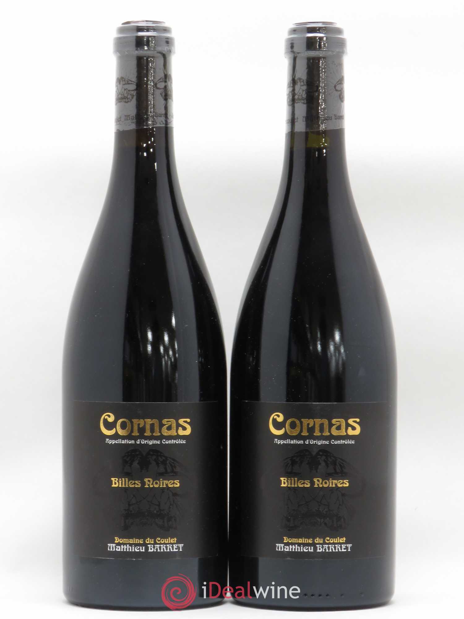 Cornas Billes Noires Coulet (Domaine du) - Matthieu Barret 2012 - Lot de 2 bouteilles - 0