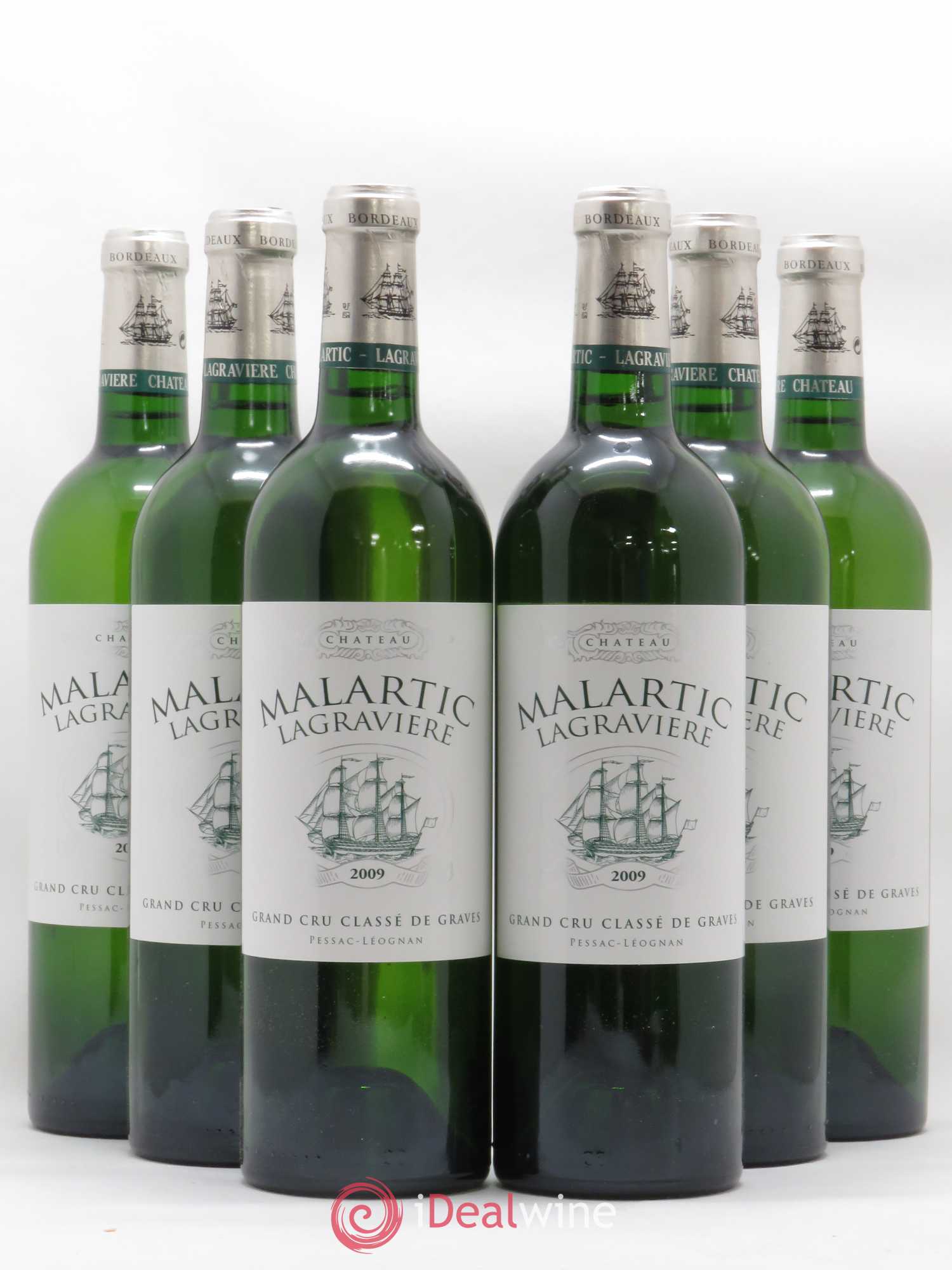 Château Malartic-Lagravière Cru Classé de Graves 2009 - Lot de 6 bouteilles - 0