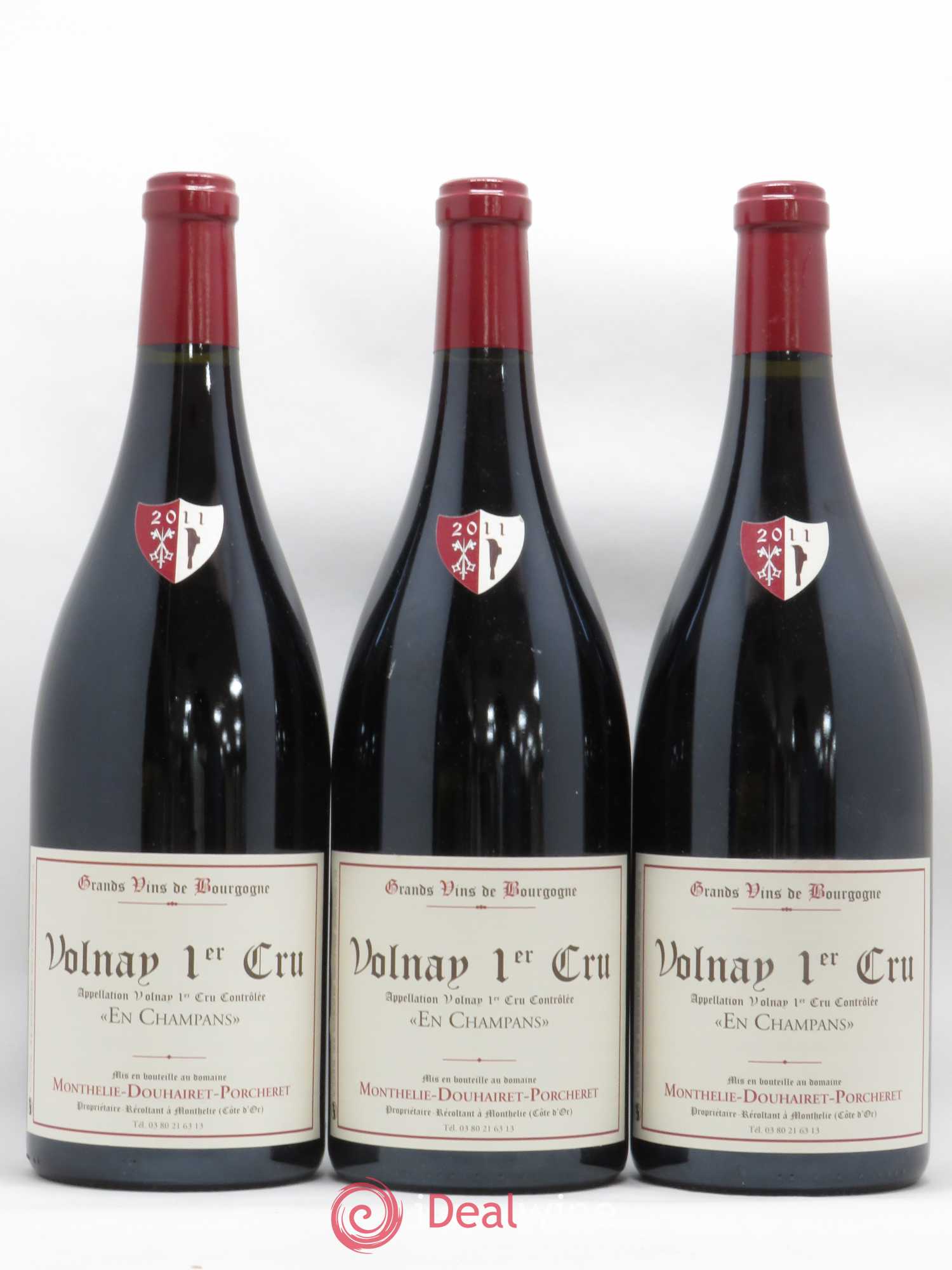 Volnay 1er Cru En Champans Domaine Douhairet Porcheret 2011 - Posten von 3 Magnum - 0