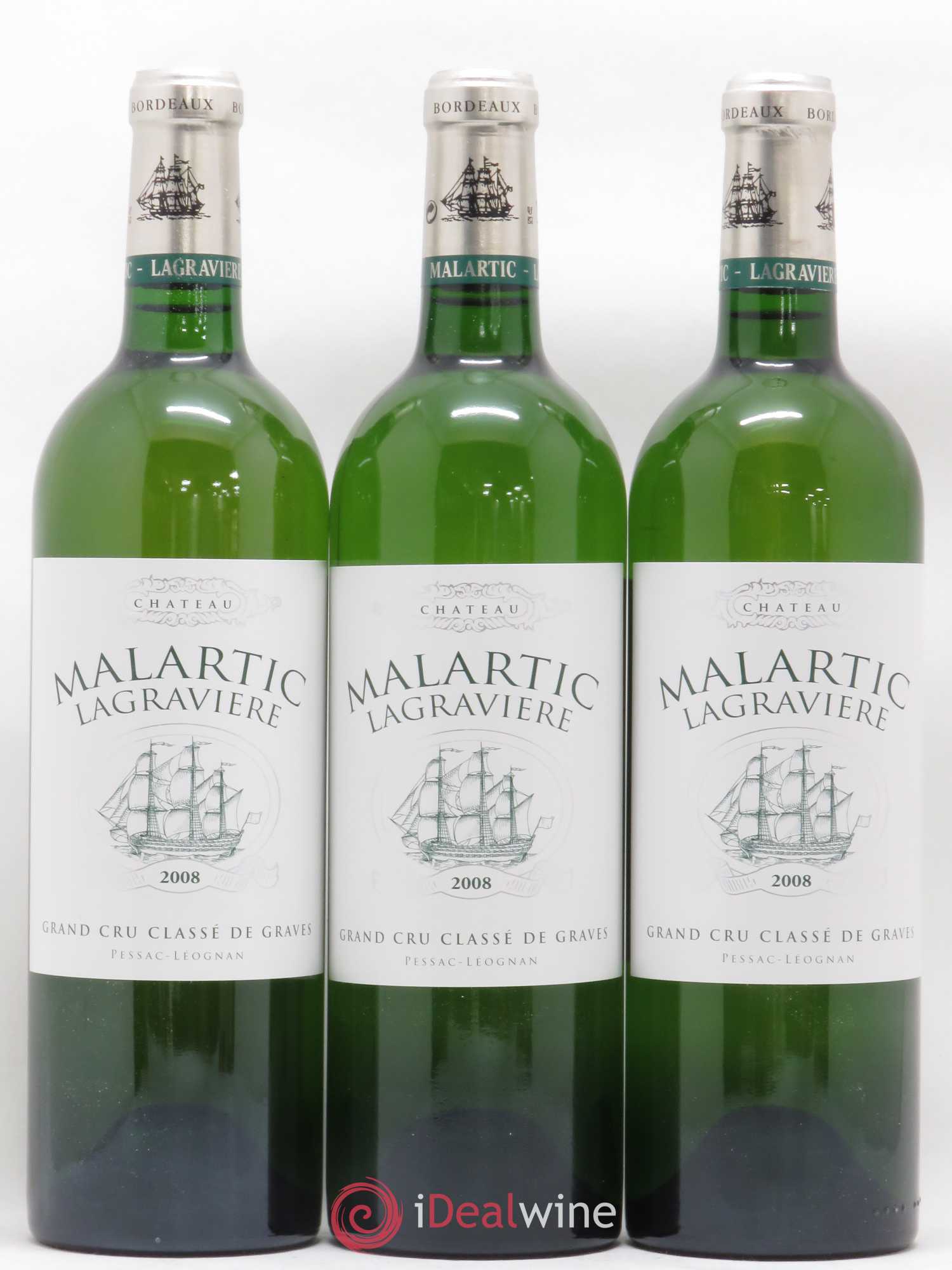 Château Malartic-Lagravière Cru Classé de Graves 2008 - Lot de 12 bouteilles - 3