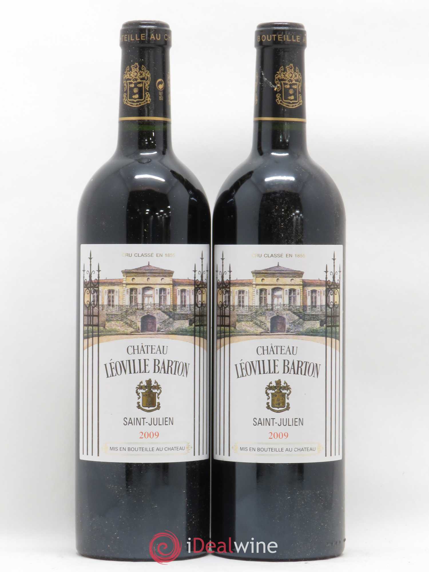 Château Léoville Barton 2ème Grand Cru Classé 2009 - Lot de 2 bouteilles - 0