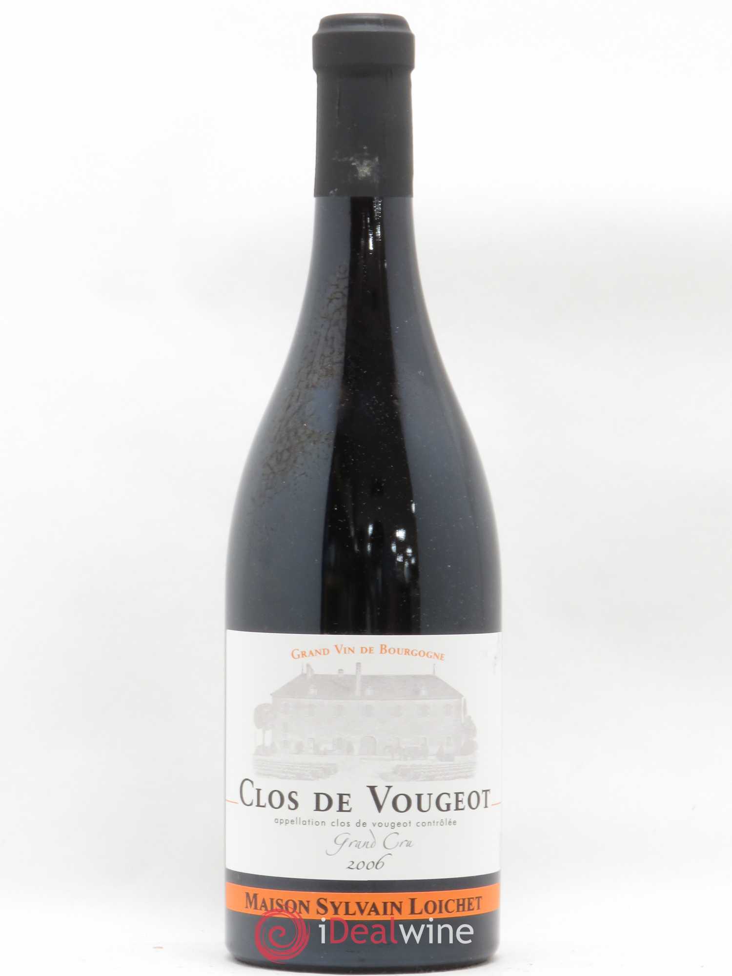 Clos de Vougeot Grand Cru Sylvain Loichet 2006 - Lot de 1 bouteille - 0