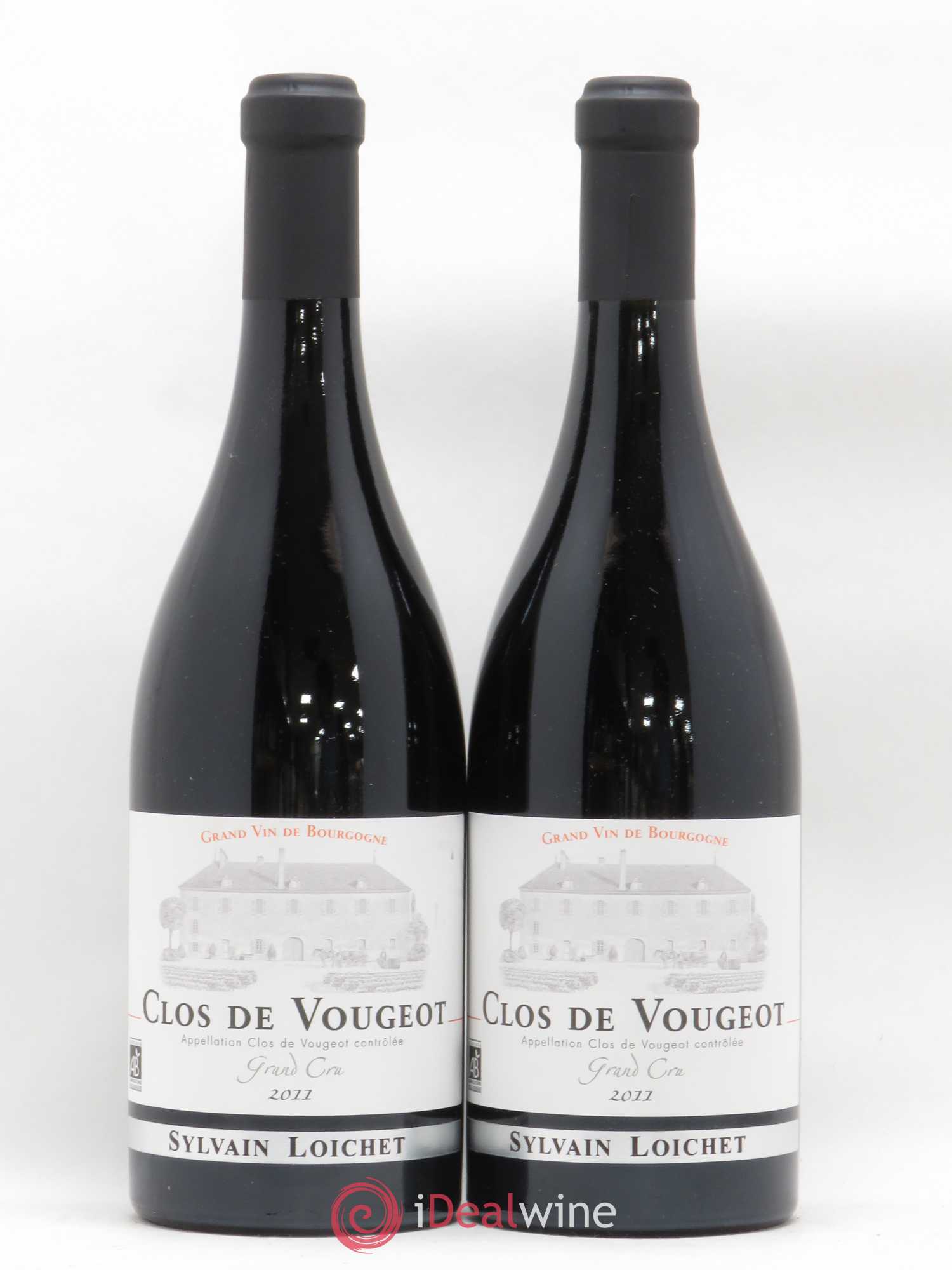 Clos de Vougeot Grand Cru Sylvain Loichet 2011 - Lot de 2 bouteilles - 0