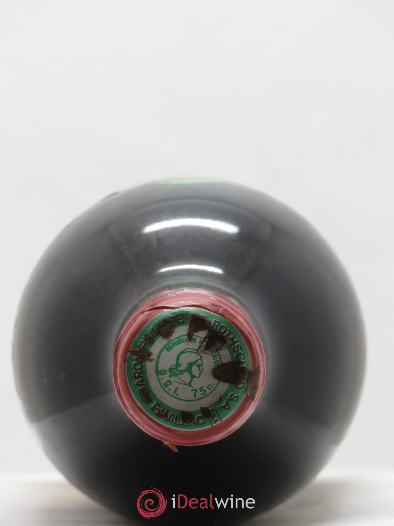 Château Mouton Rothschild 1er Grand Cru Classé 1976 - Lot de 3 bouteilles - 1
