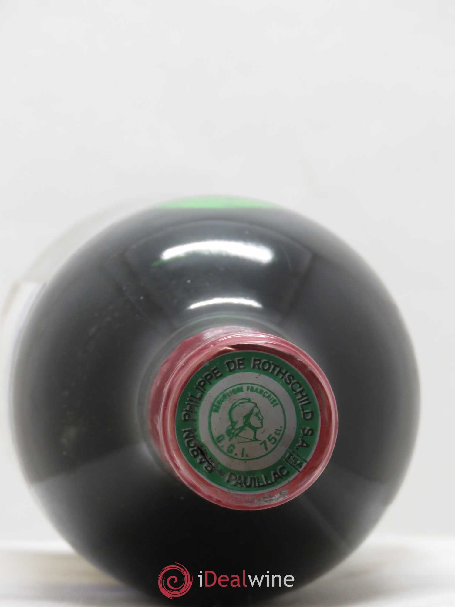 Château Mouton Rothschild 1er Grand Cru Classé 1976 - Lot de 3 bouteilles - 2