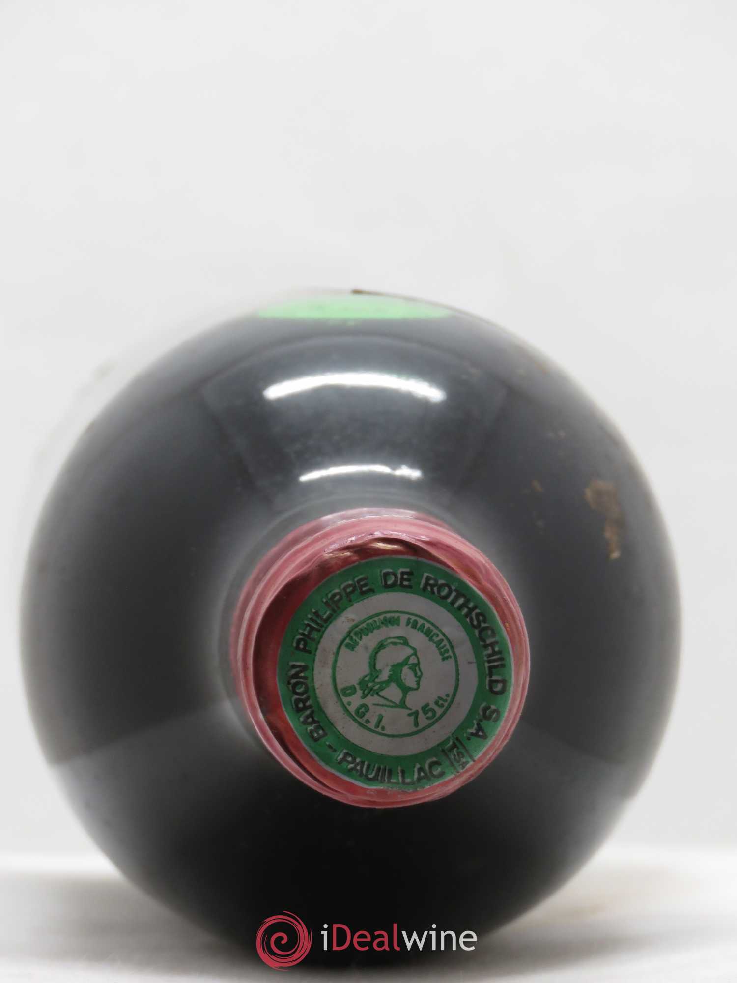 Château Mouton Rothschild 1er Grand Cru Classé 1976 - Lot de 3 bouteilles - 3