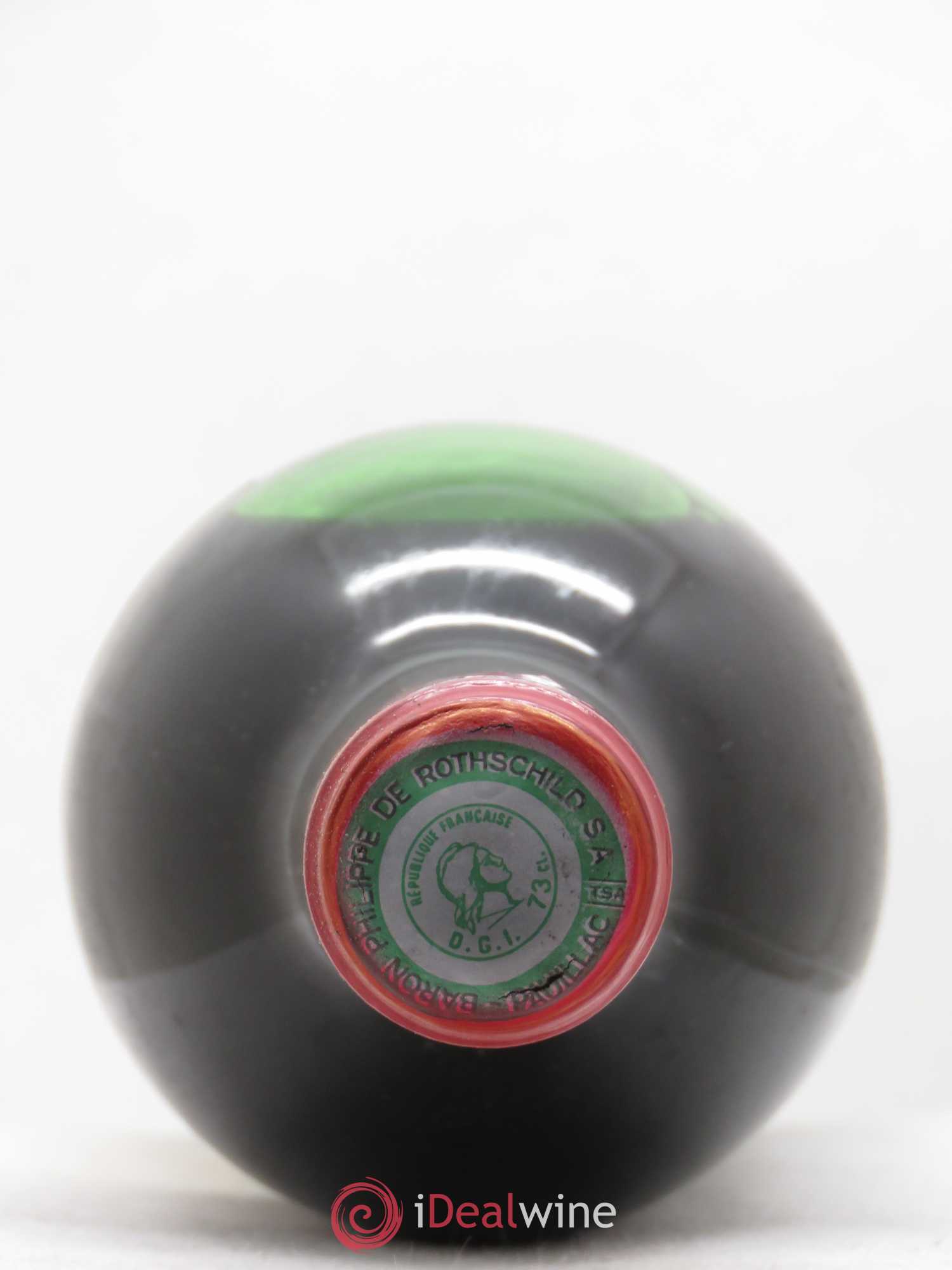 Château Mouton Rothschild 1er Grand Cru Classé 1971 - Lot de 2 bouteilles - 1