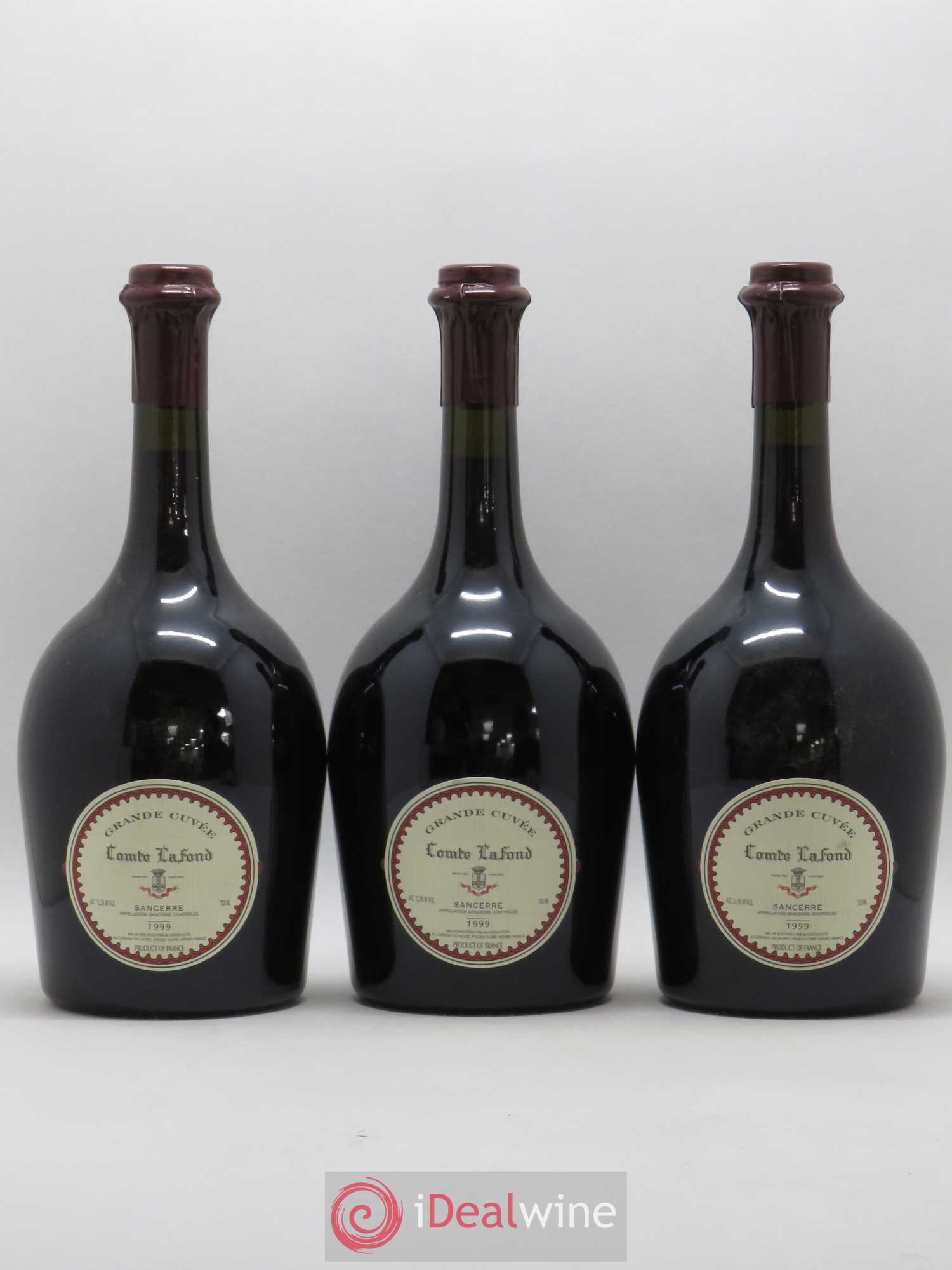 Sancerre Grande Cuvée Comte Lafond 1999 - Lot de 3 bouteilles - 0