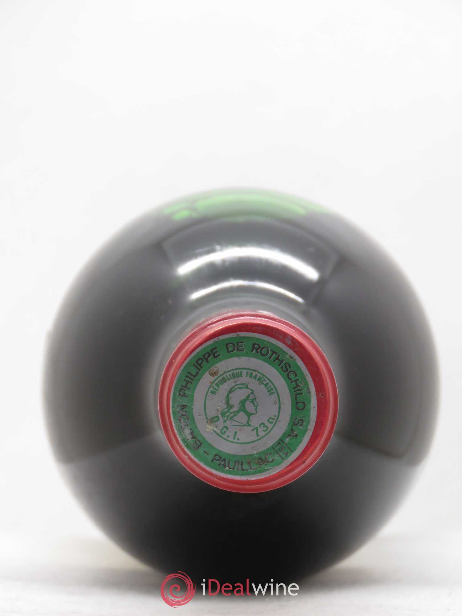 Château Mouton Rothschild 1er Grand Cru Classé 1971 - Posten von 1 Flasche - 1