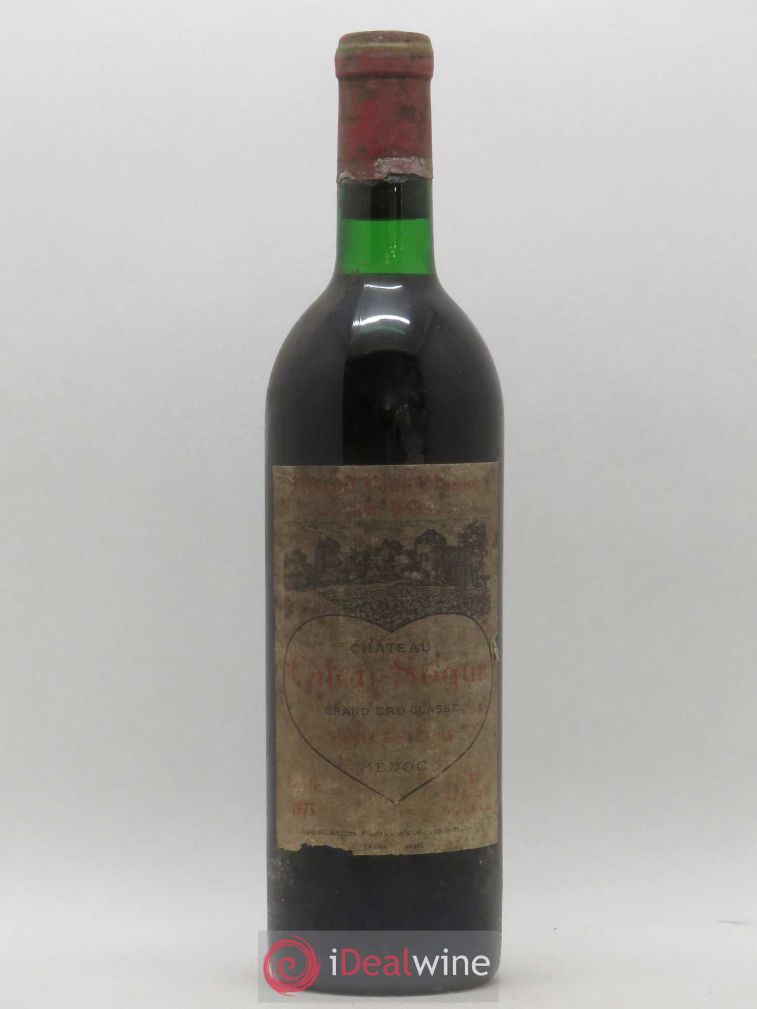 Château Calon Ségur 3ème Grand Cru Classé 1973 - Lot de 1 bouteille - 0