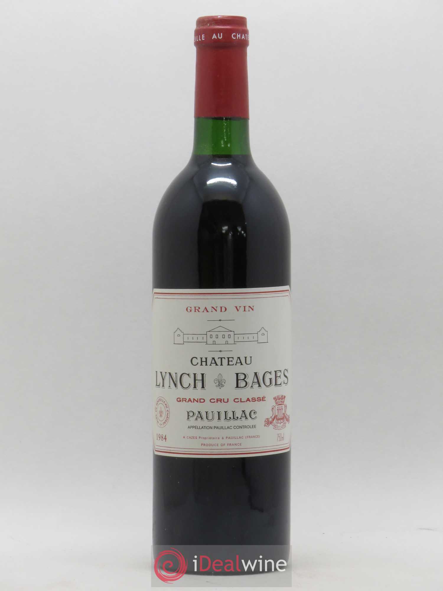 Château Lynch Bages 5ème Grand Cru Classé 1984 - Lot de 1 bouteille - 0