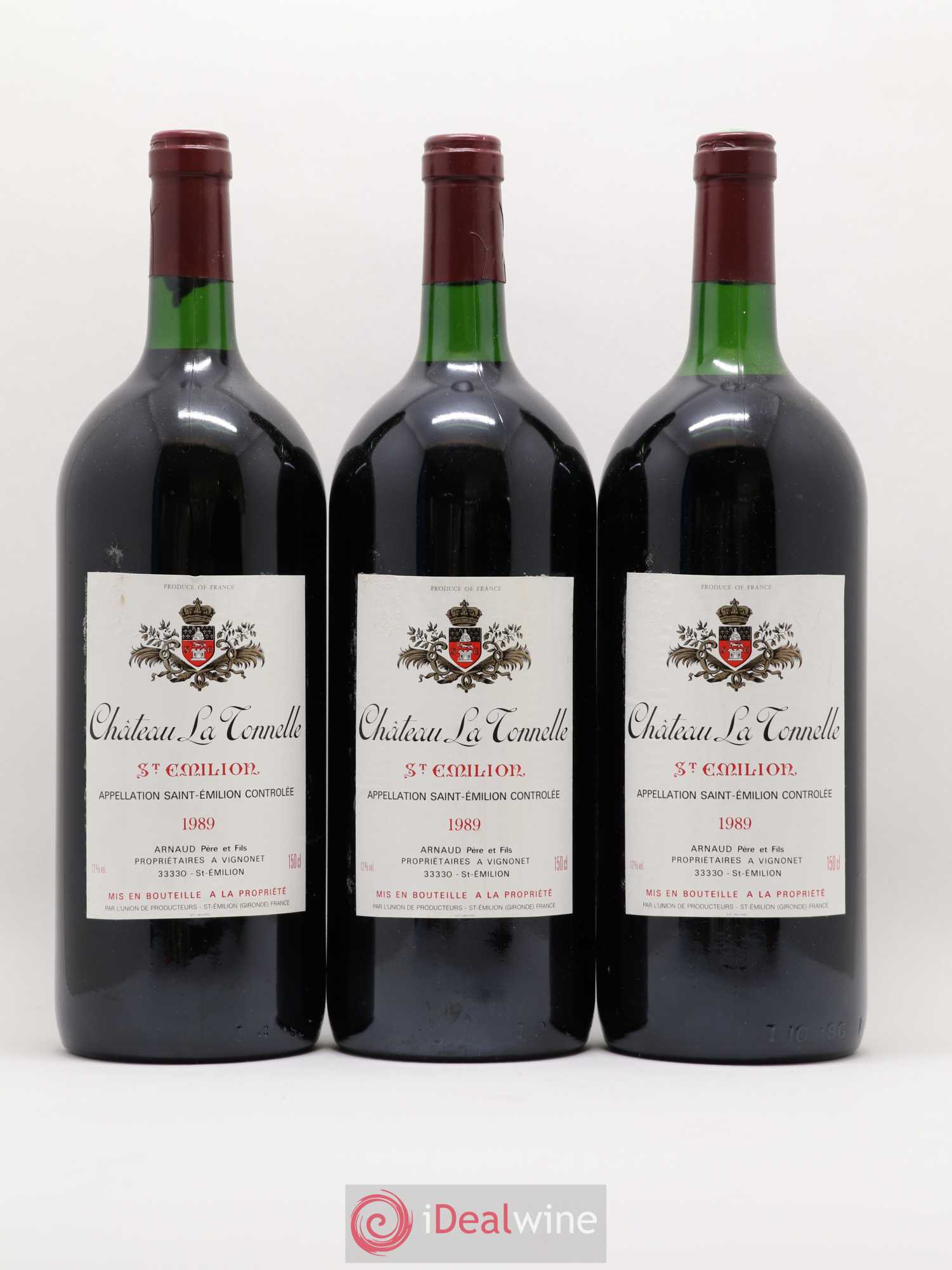 Saint-Émilion Château La Tonnelle 1989 - Posten von 6 Magnum - 1