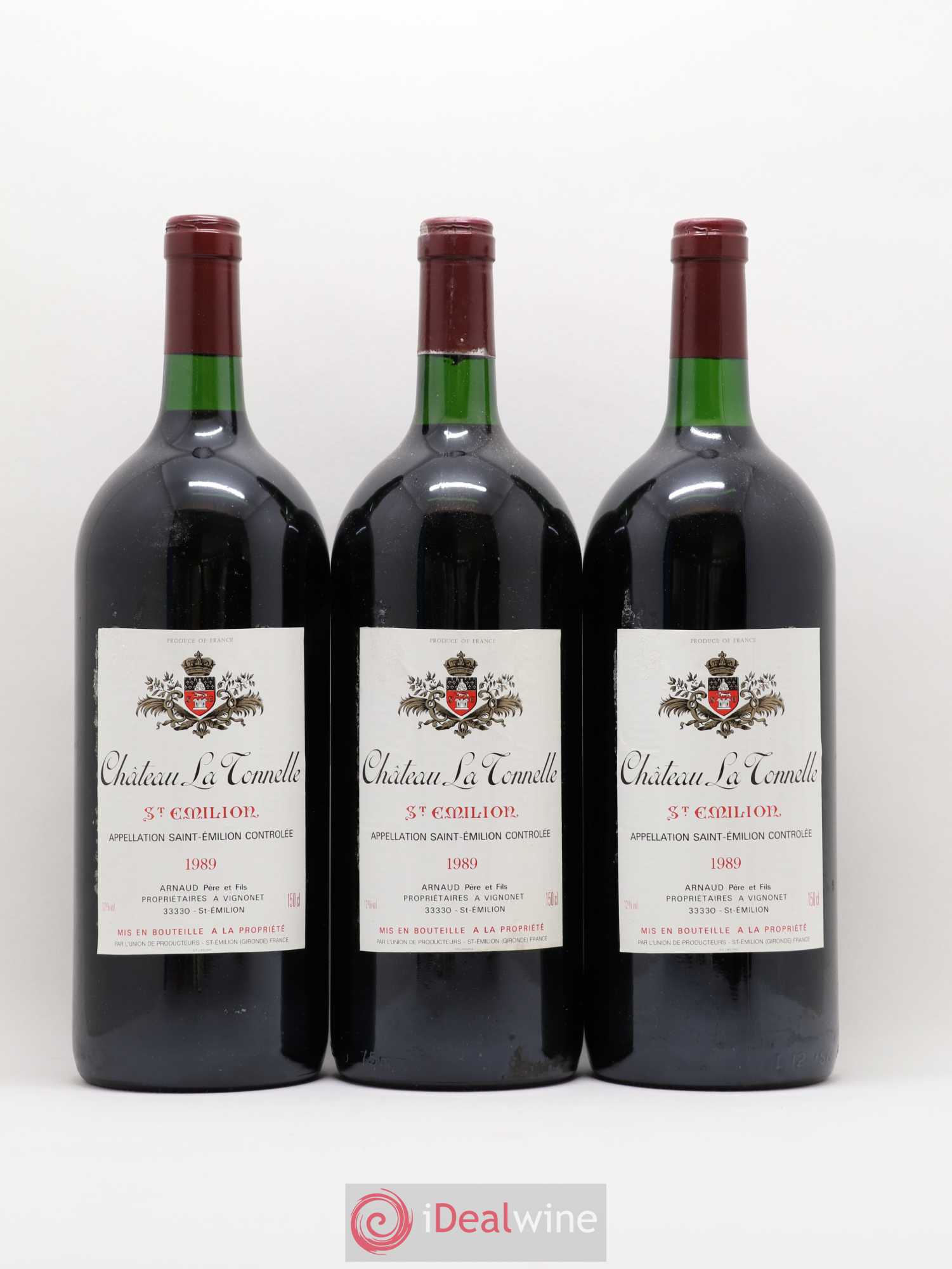 Saint-Émilion Château La Tonnelle 1989 - Posten von 6 Magnum - 1