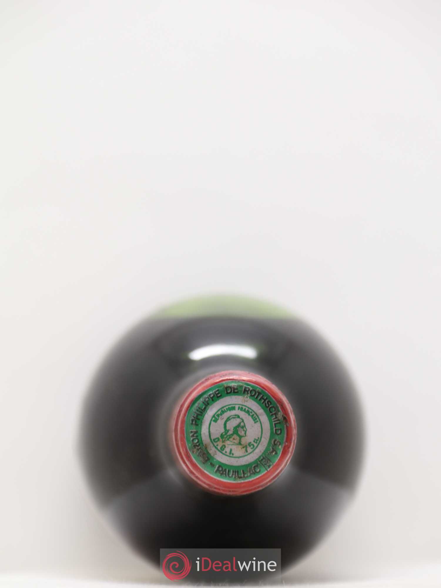 Château Mouton Rothschild 1er Grand Cru Classé 1975 - Lot de 1 bouteille - 1