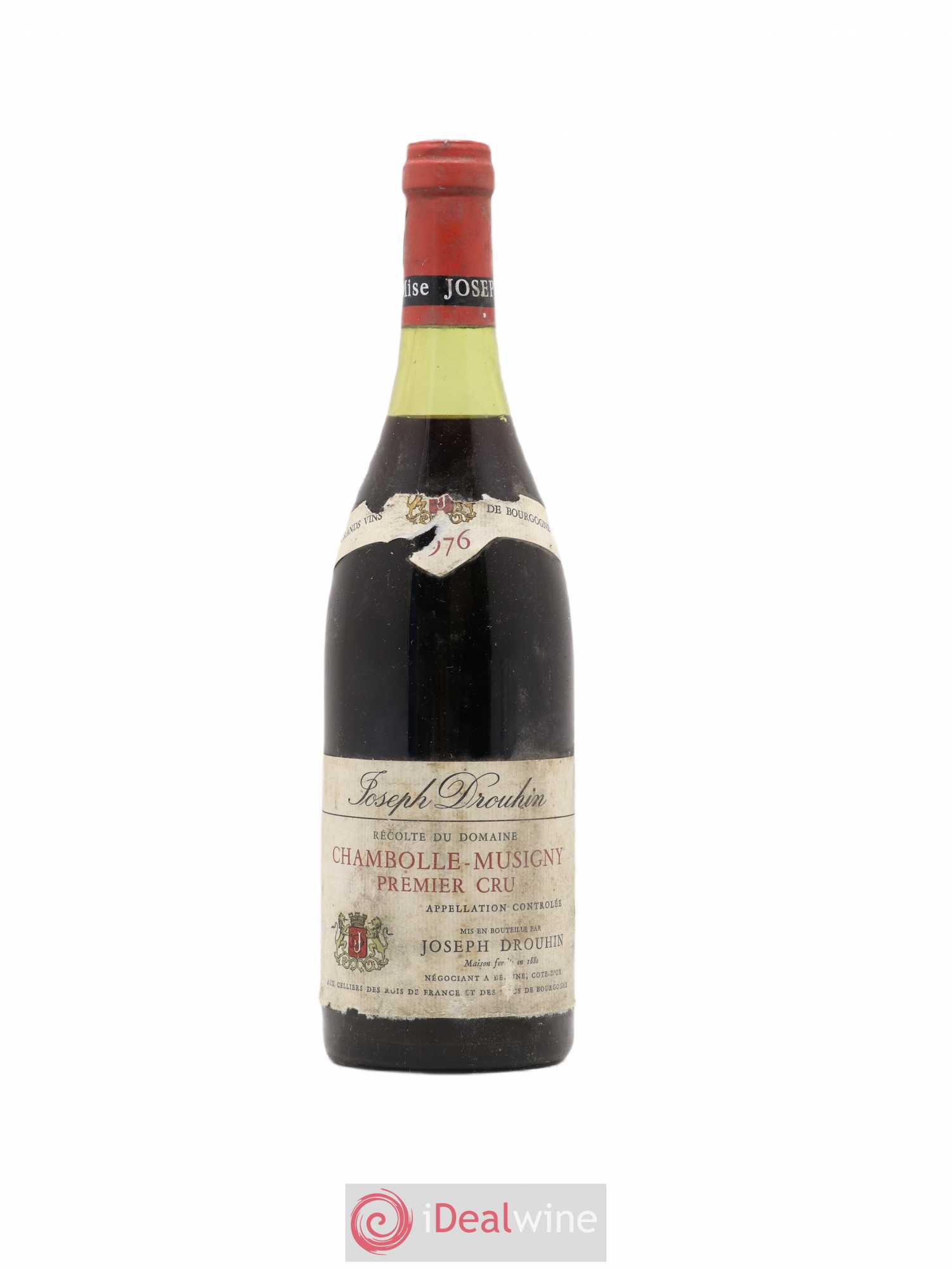 Chambolle-Musigny 1er Cru Joseph Drouhin 1976 - Lot de 1 bouteille - 0
