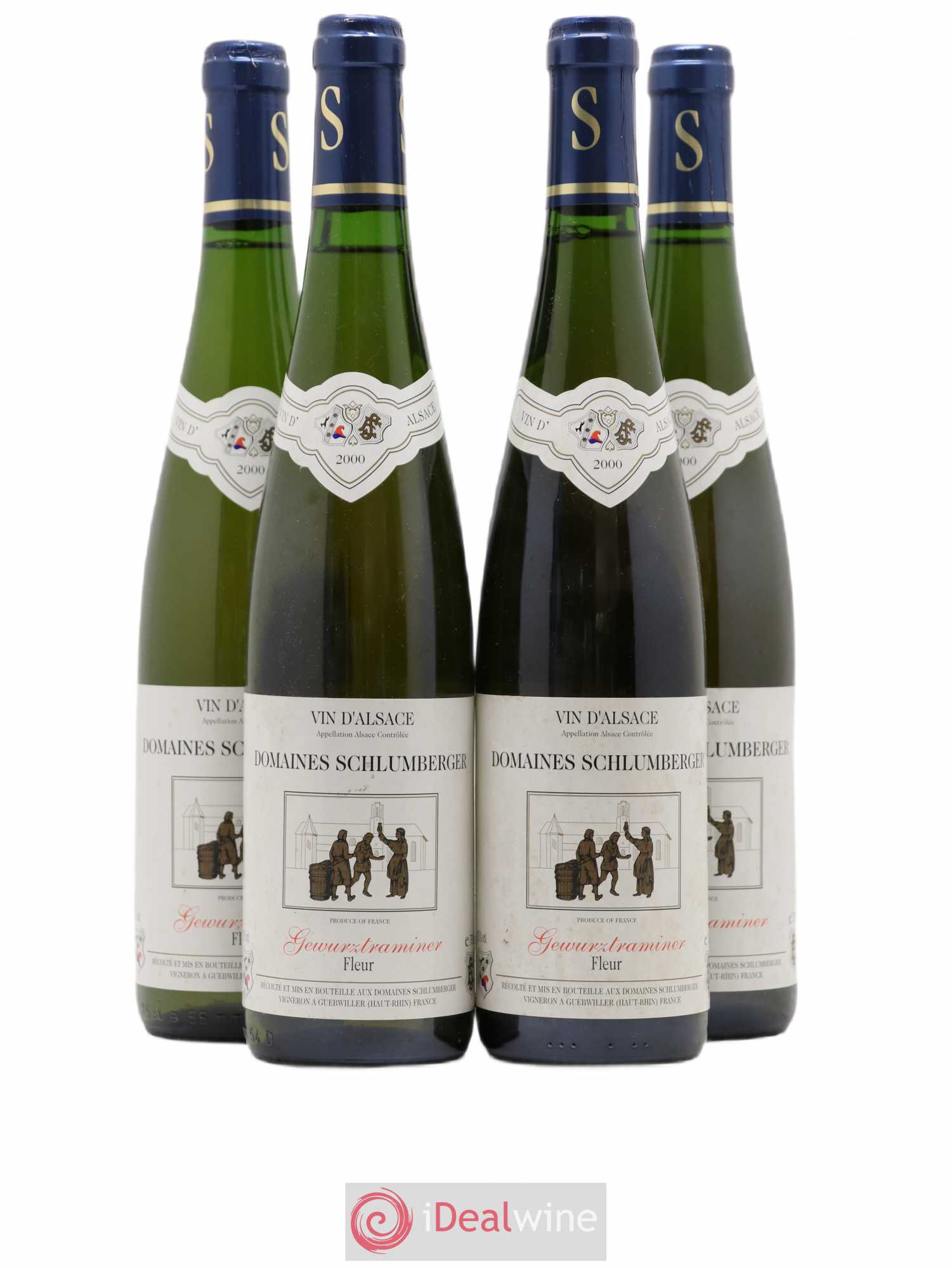 Gewurztraminer Fleur Domaine Schlumberger 2000 - Posten von 4 Flaschen - 0