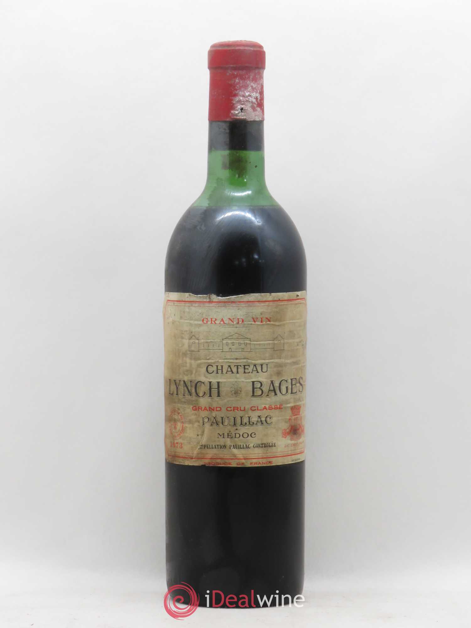 Château Lynch Bages 5ème Grand Cru Classé 1973 - Lot de 1 bouteille - 0