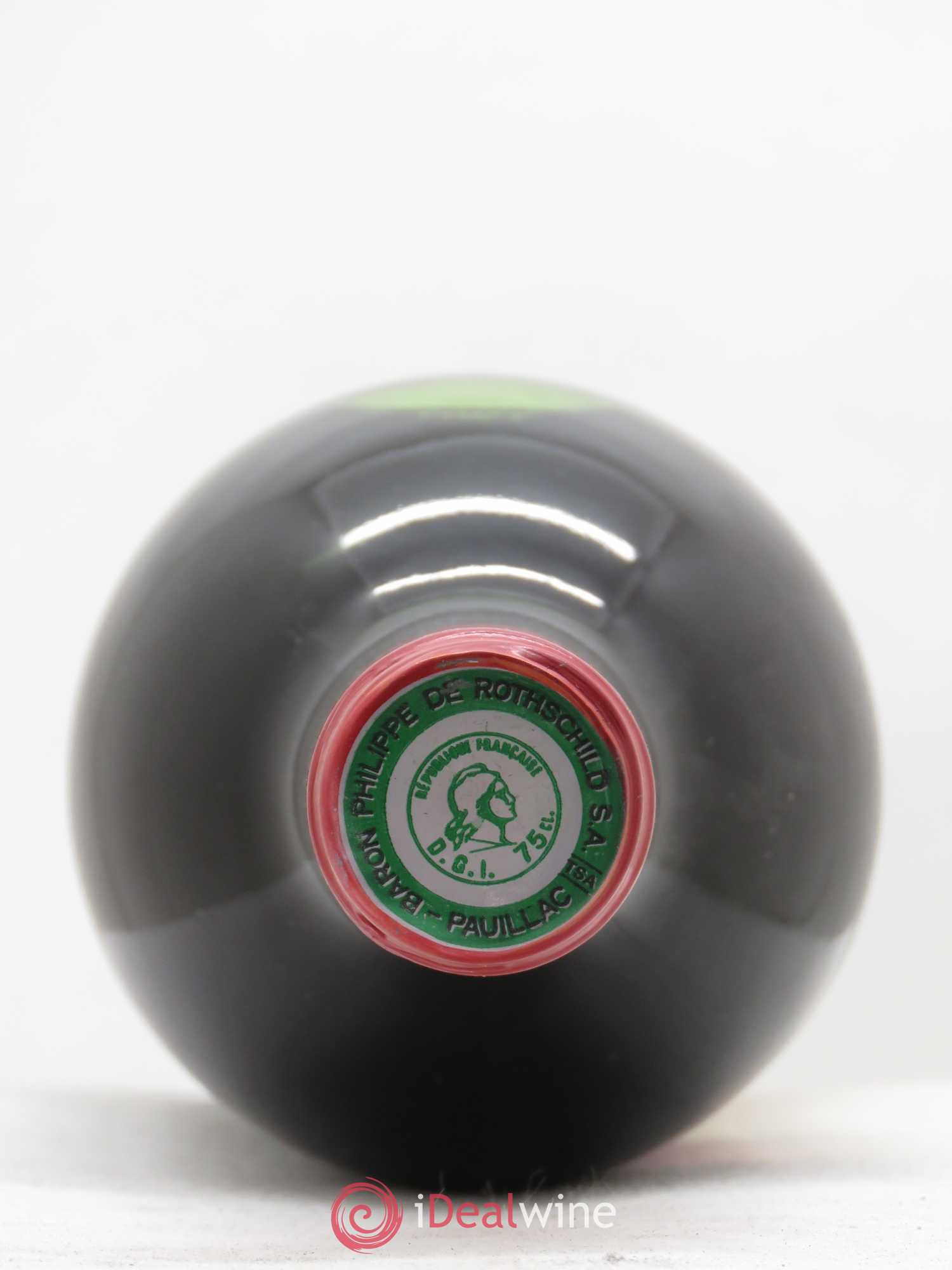 Château Mouton Rothschild 1er Grand Cru Classé 1975 - Lot de 2 bouteilles - 1