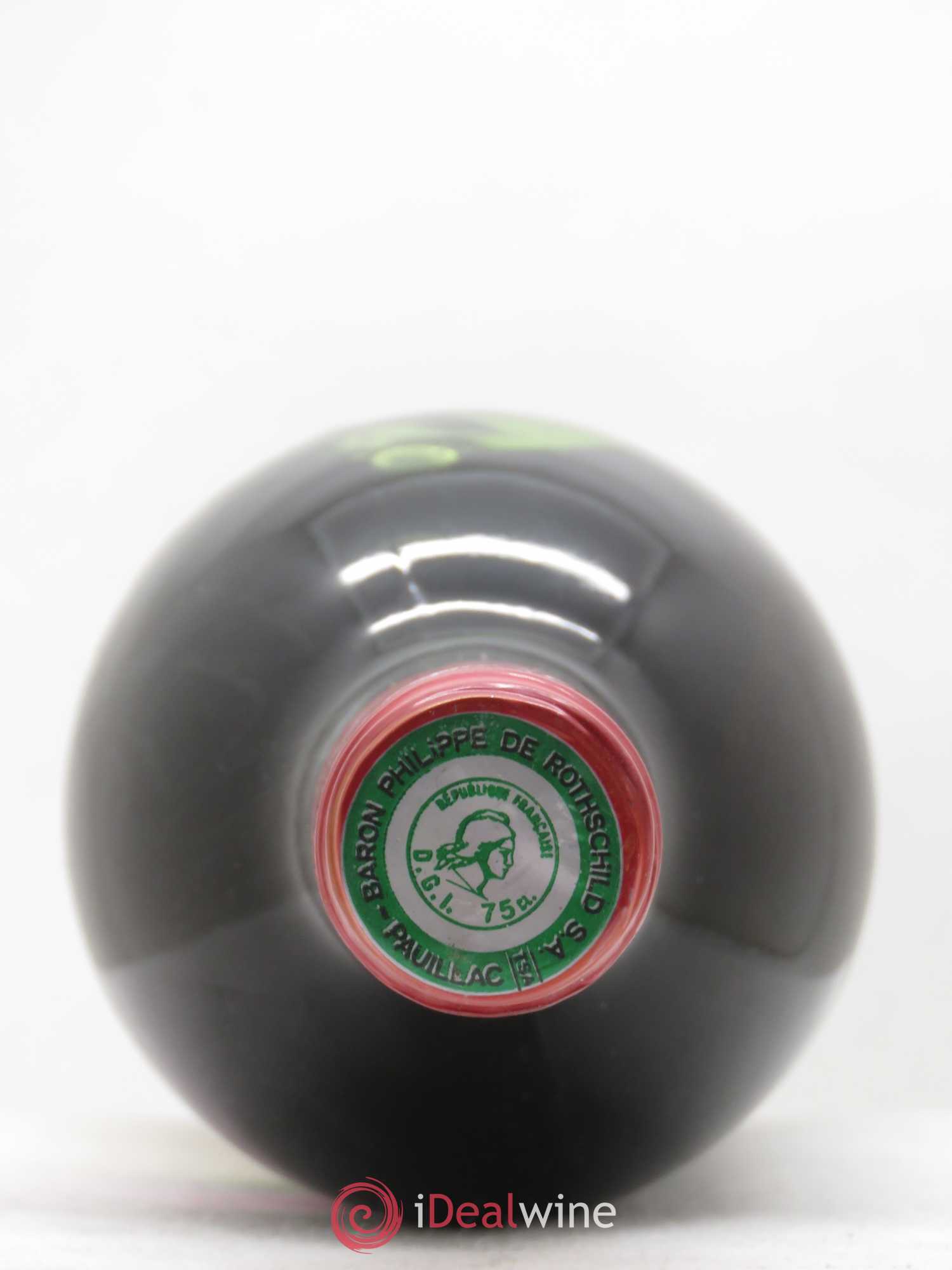 Château Mouton Rothschild 1er Grand Cru Classé 1975 - Lot de 1 bouteille - 1