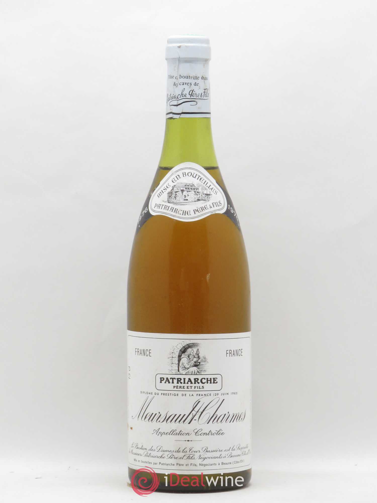 Meursault 1er Cru Charmes Patriarche Pere Et Fils 1976 - Posten von 1 Flasche - 0