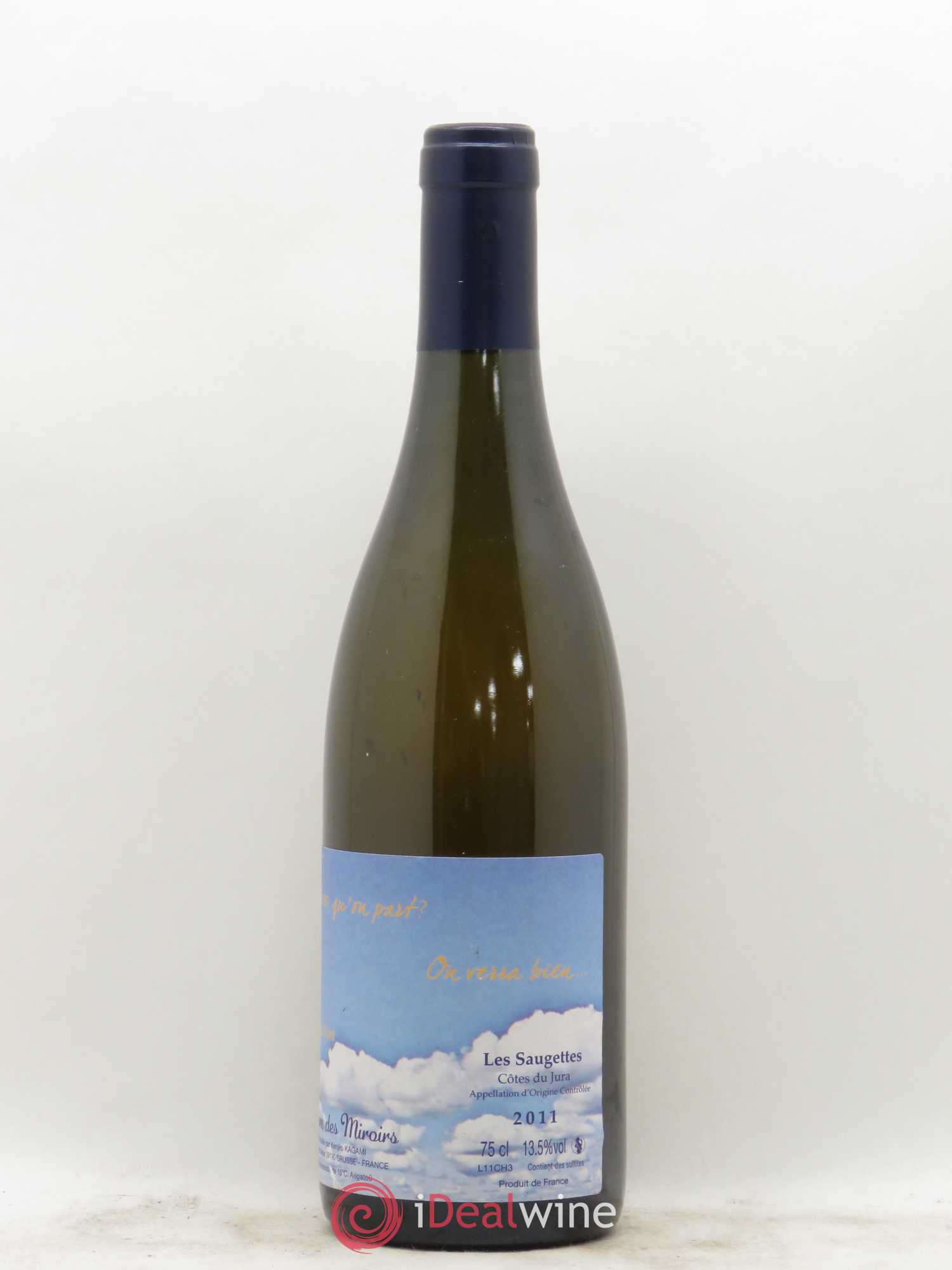 Vin de France Sonorité du vent Les saugettes Kenjiro Kagami - Domaine des Miroirs Où est-ce qu'on part? On verra bien... 2011 - Lotto di 1 bottiglia - 1