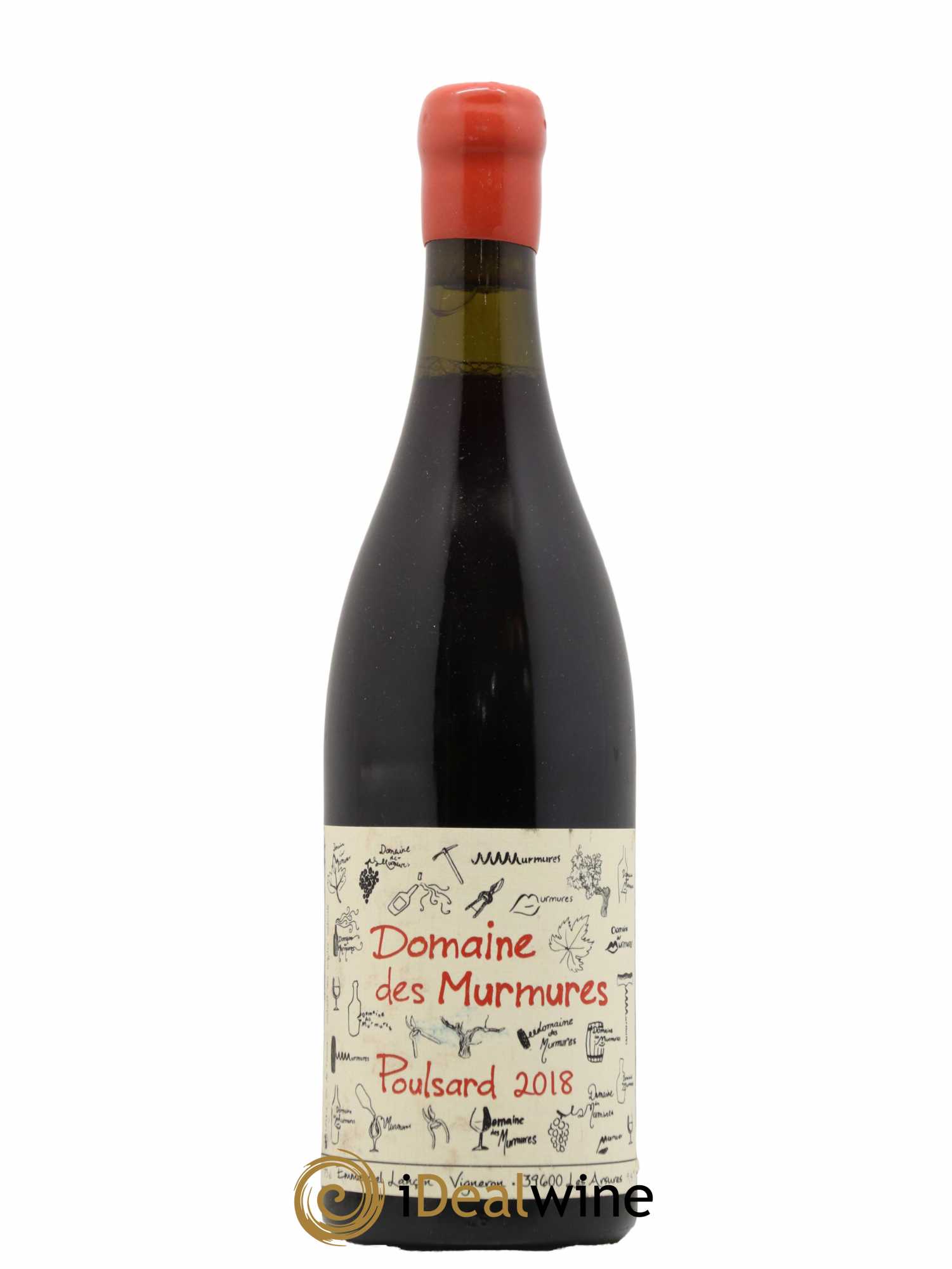 Vin de France Poulsard Murmures (Domaine des) - Emmanuel Lançon 2018 - Lot de 1 bouteille - 0