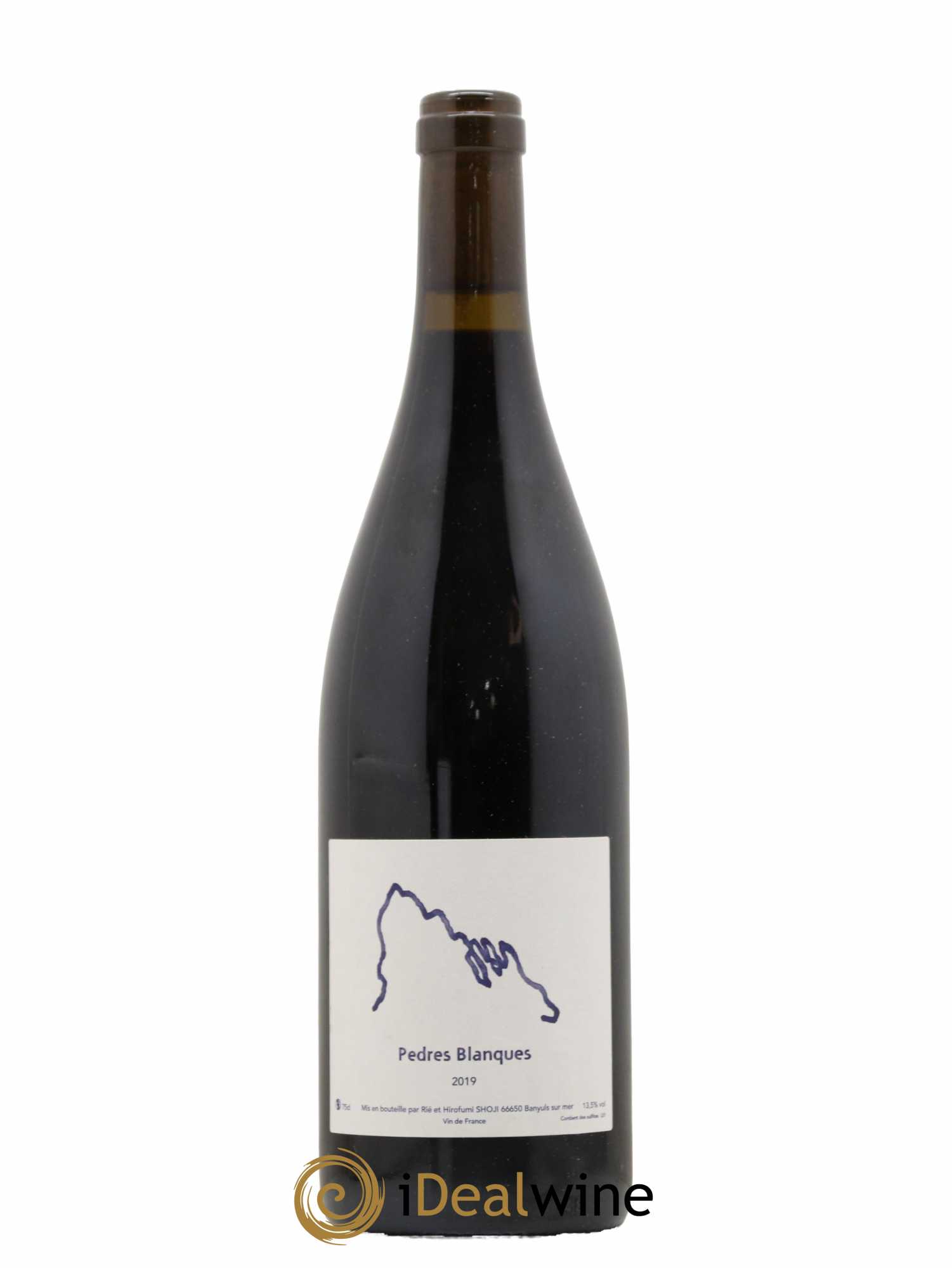 Vin de France Pedres Blanques Rié et Hirofumi Shoji 2019 - Lot de 1 bouteille - 0
