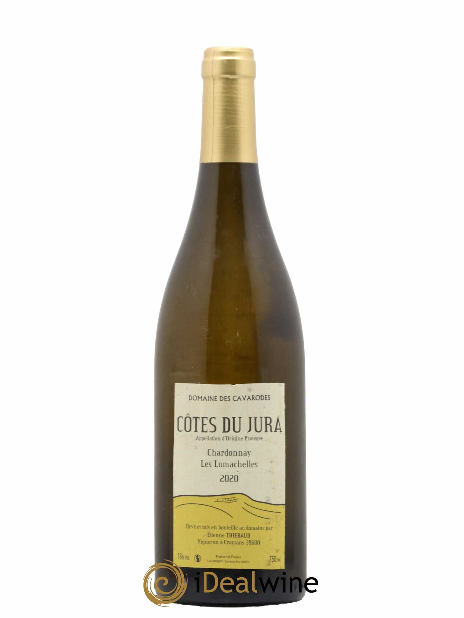 Côtes du Jura Chardonnay Les Lumachelles Cavarodes (Domaine des) - Etienne Thiébaud 2020 - Lot de 1 bouteille - 0