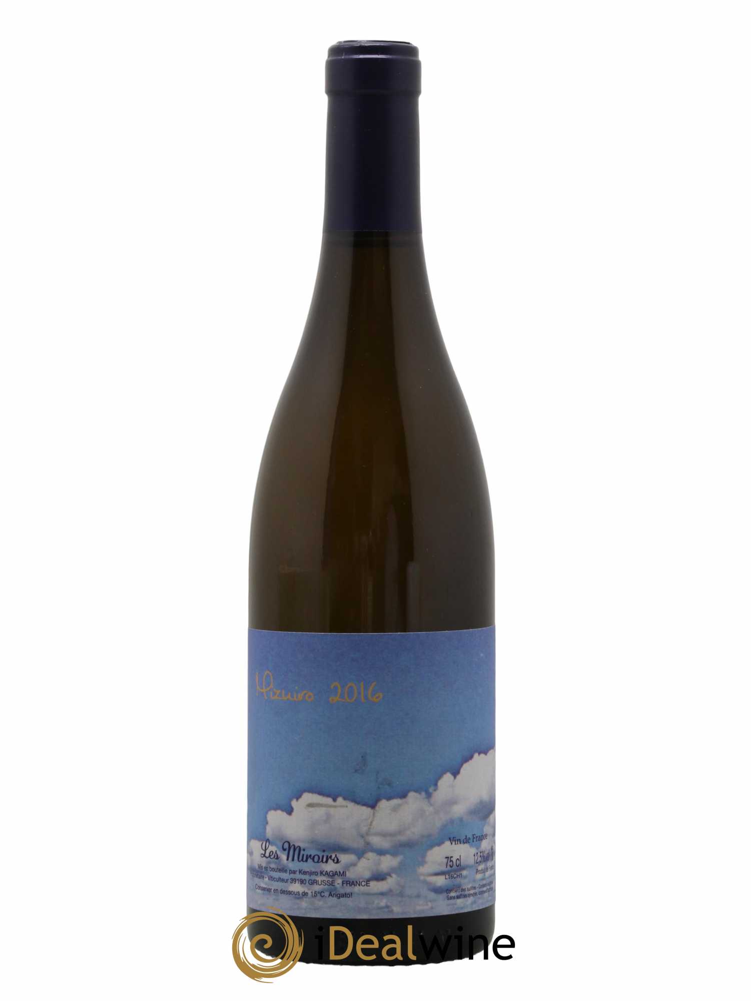 Vin de France Mizuiro Les Saugettes Kenjiro Kagami - Domaine des Miroirs 2016 - Lot de 1 bouteille - 0