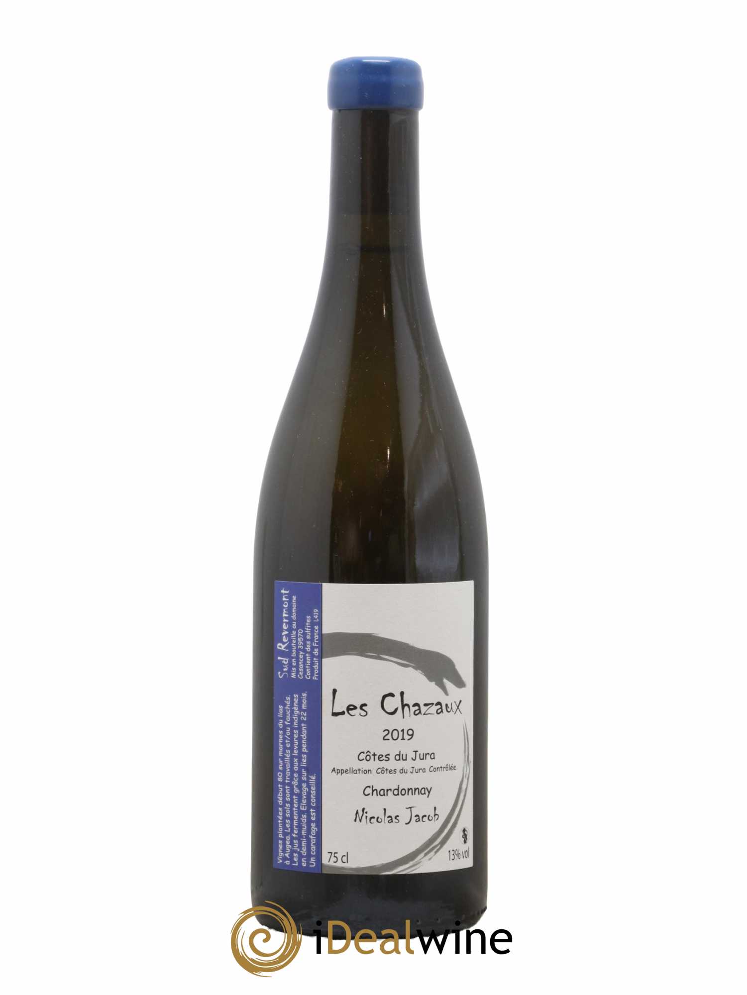 Côtes du Jura Chardonnay Les Chazaux Nicolas Jacob 2019 - Lot de 1 bouteille - 0