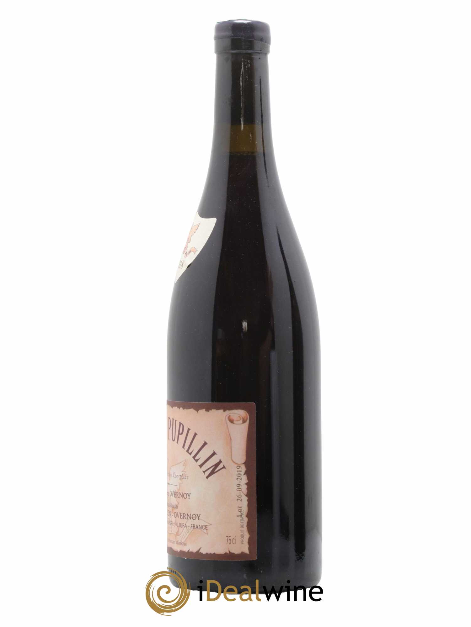 Arbois-Pupillin Ploussard Trousseau (cire violette) Overnoy-Houillon (Domaine) 2018 - Lot de 1 bouteille - 1
