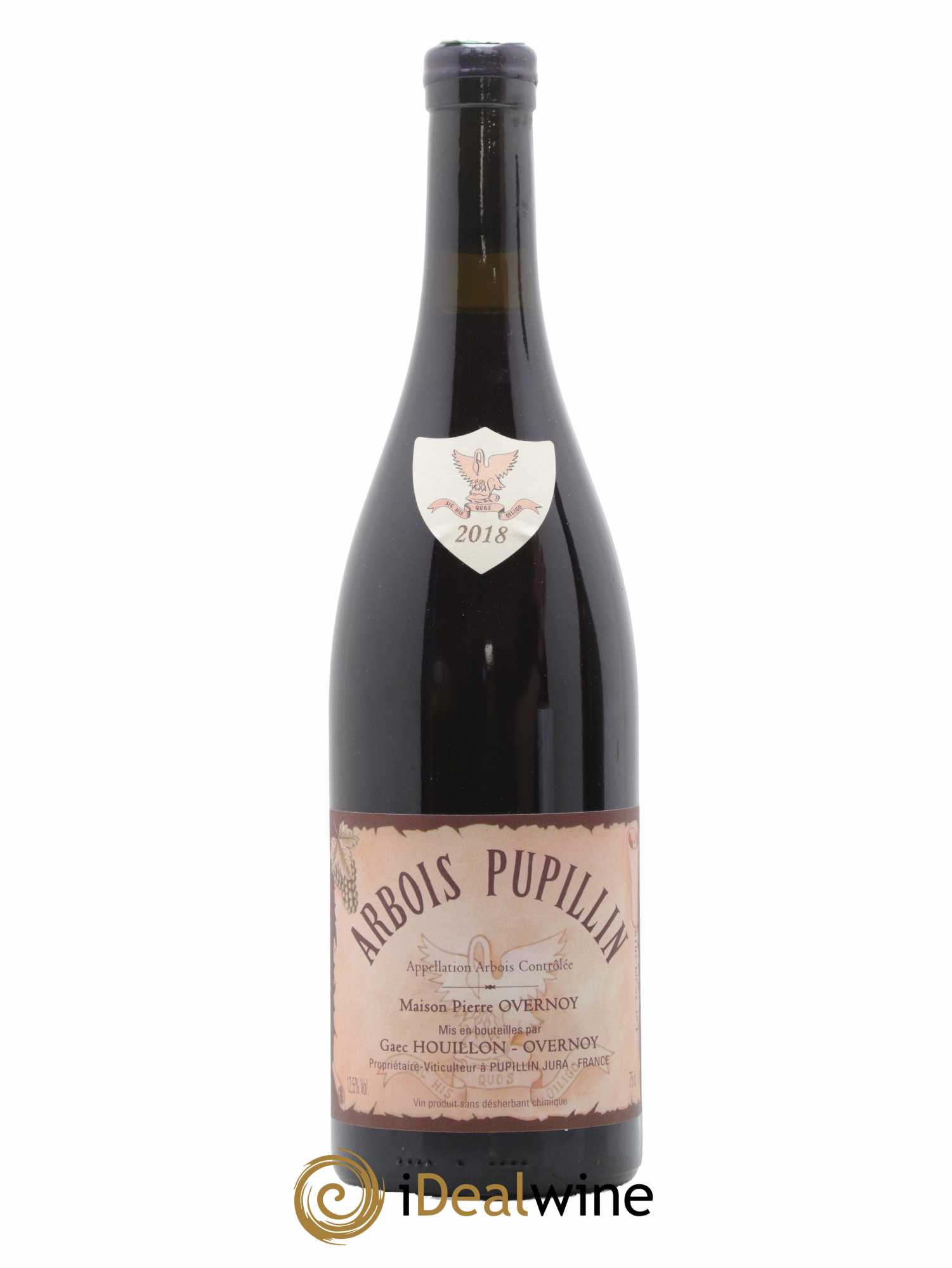 Arbois-Pupillin Ploussard Trousseau (cire violette) Overnoy-Houillon (Domaine) 2018 - Lot de 1 bouteille - 0
