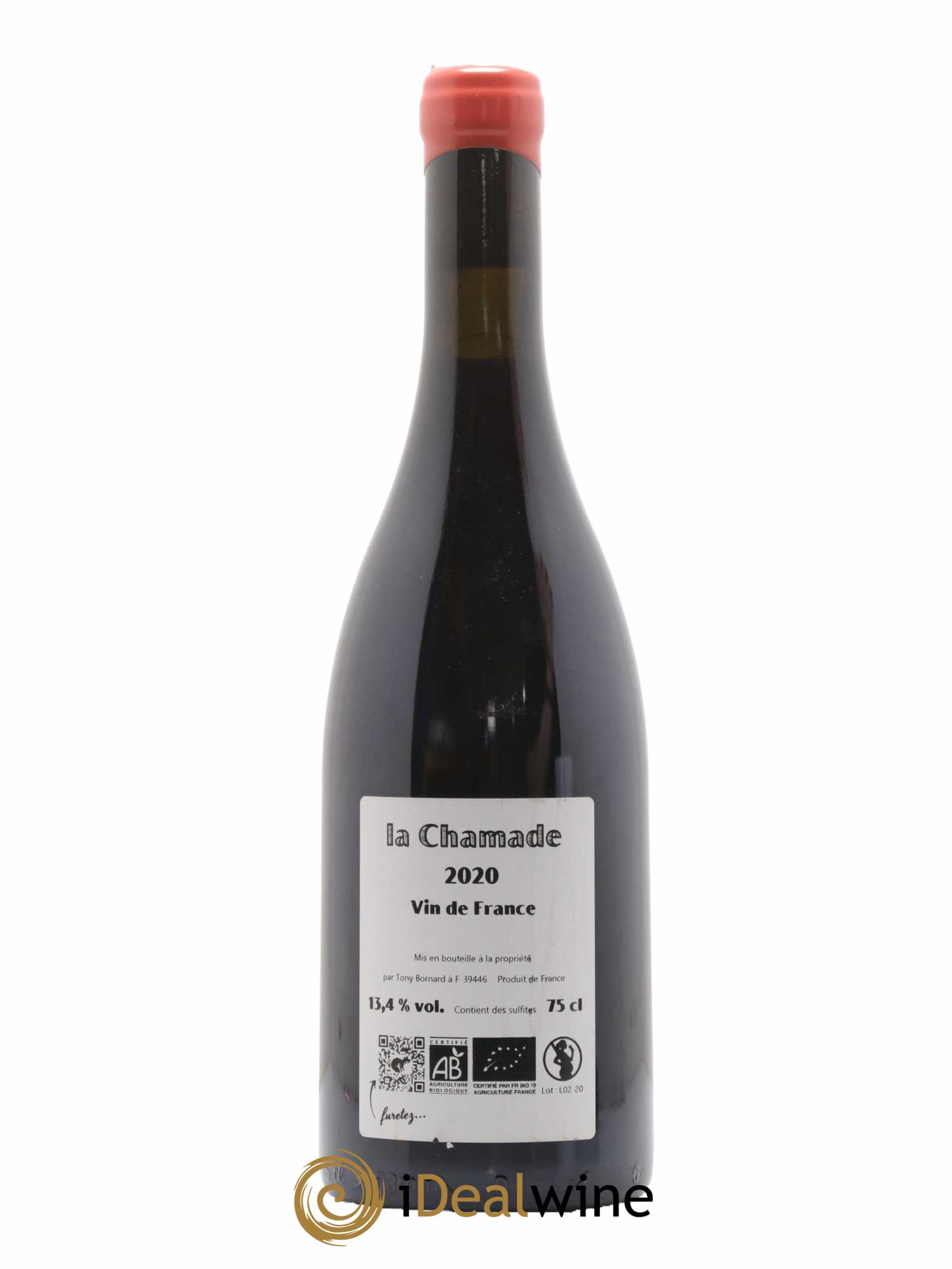Vin de France La Chamade Bornard 2020 - Posten von 1 Flasche - 1
