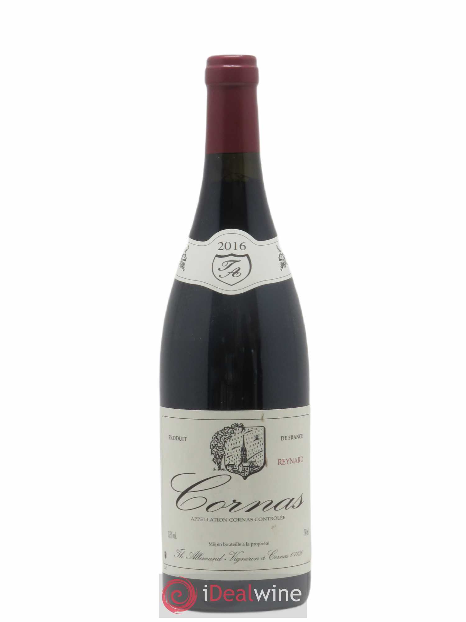 Cornas Reynard Thierry Allemand 2016 - Lot de 1 bouteille - 0