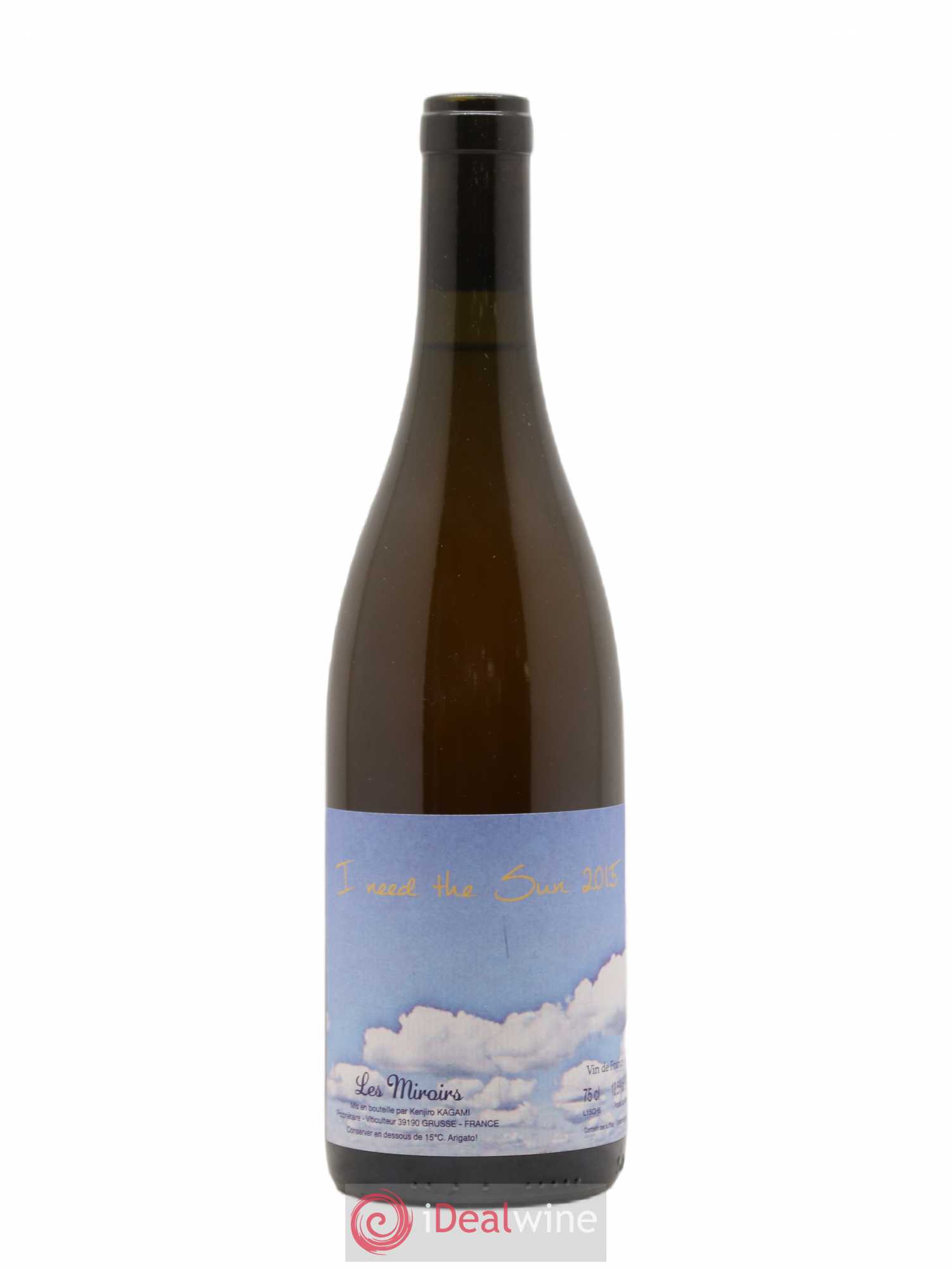 Vin de France I need the Sun Kenjiro Kagami - Domaine des Miroirs 2015 - Lot de 1 bouteille - 0