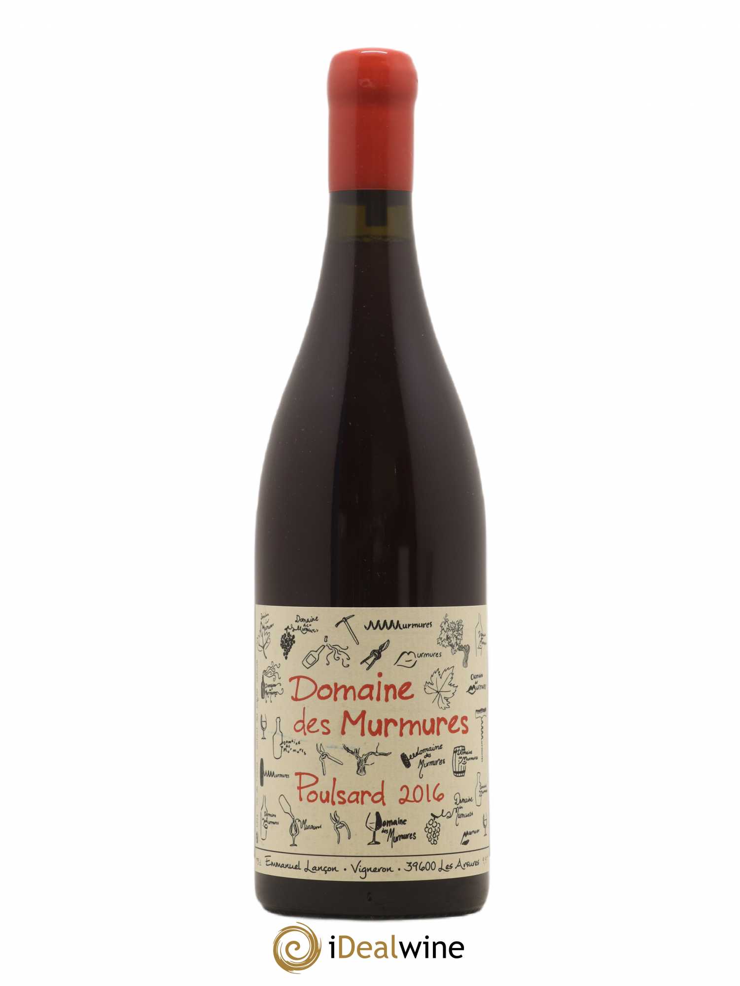 Vin de France Poulsard Murmures (Domaine des) - Emmanuel Lançon 2016 - Lot de 1 bouteille - 0