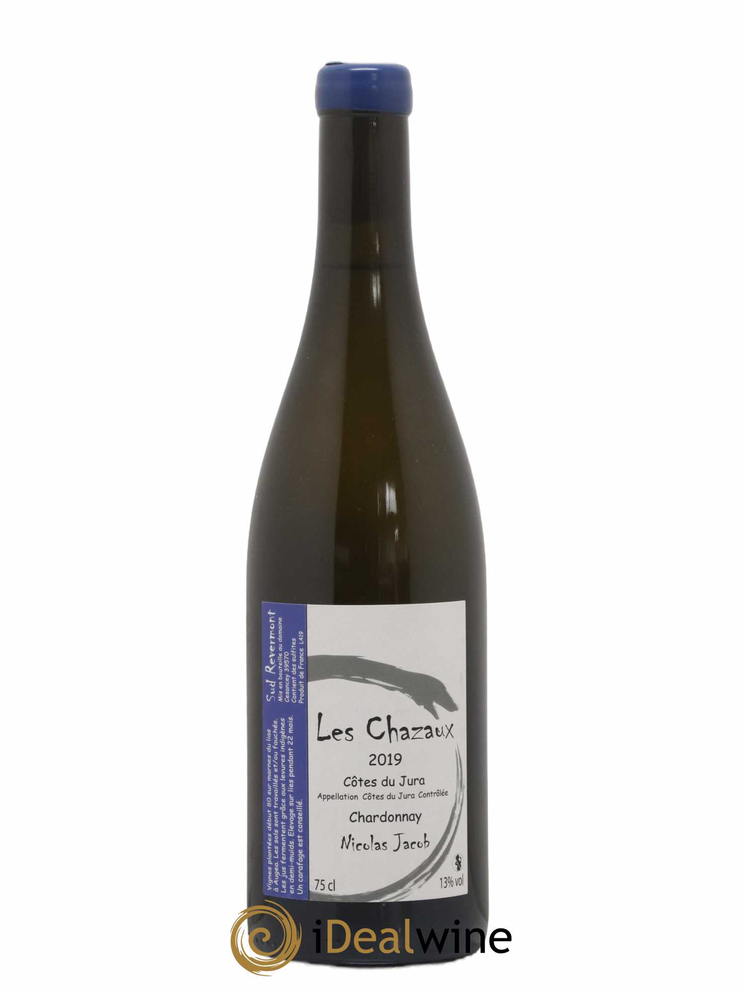 Côtes du Jura Chardonnay Les Chazaux Nicolas Jacob 2019 - Lot de 1 bouteille - 0
