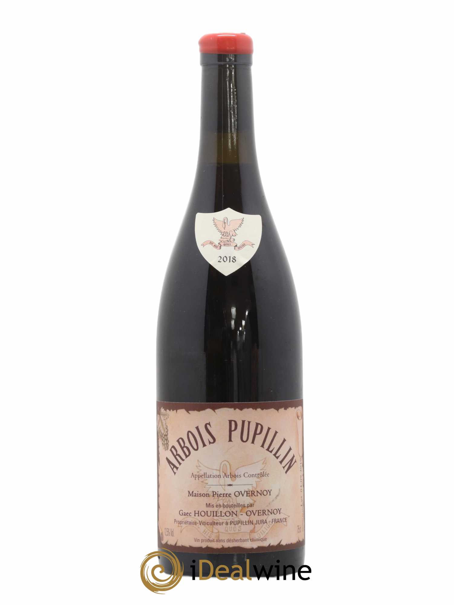 Arbois-Pupillin Poulsard (cire rouge) Overnoy-Houillon (Domaine) 2018 - Lot de 1 bouteille - 0