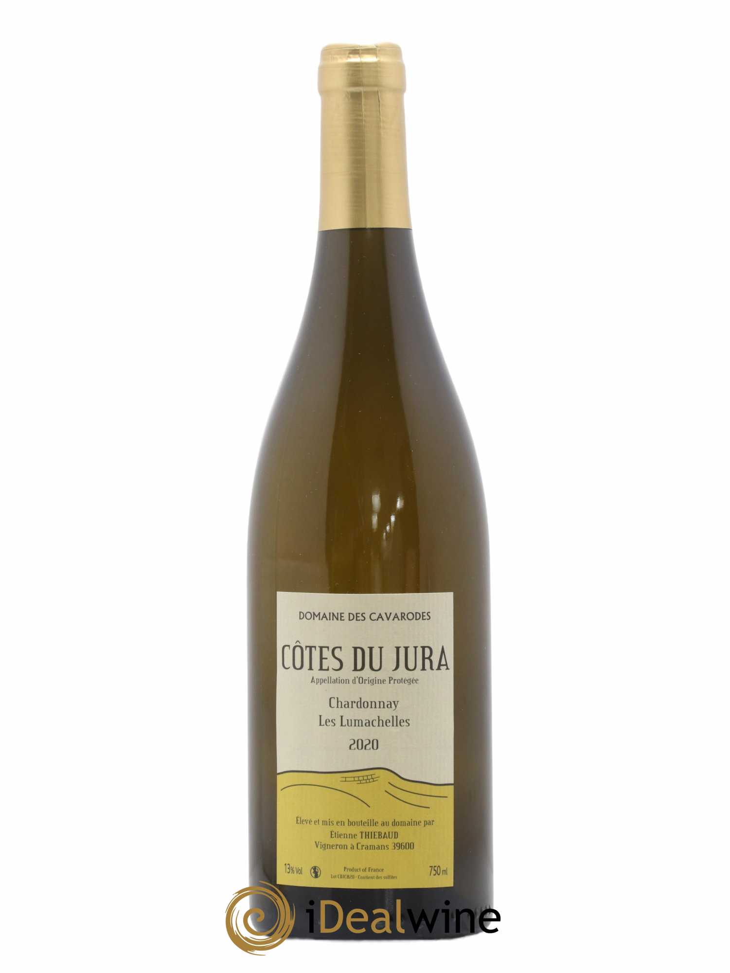 Côtes du Jura Chardonnay Les Lumachelles Cavarodes (Domaine des) - Etienne Thiébaud 2020 - Lot de 1 bouteille - 0