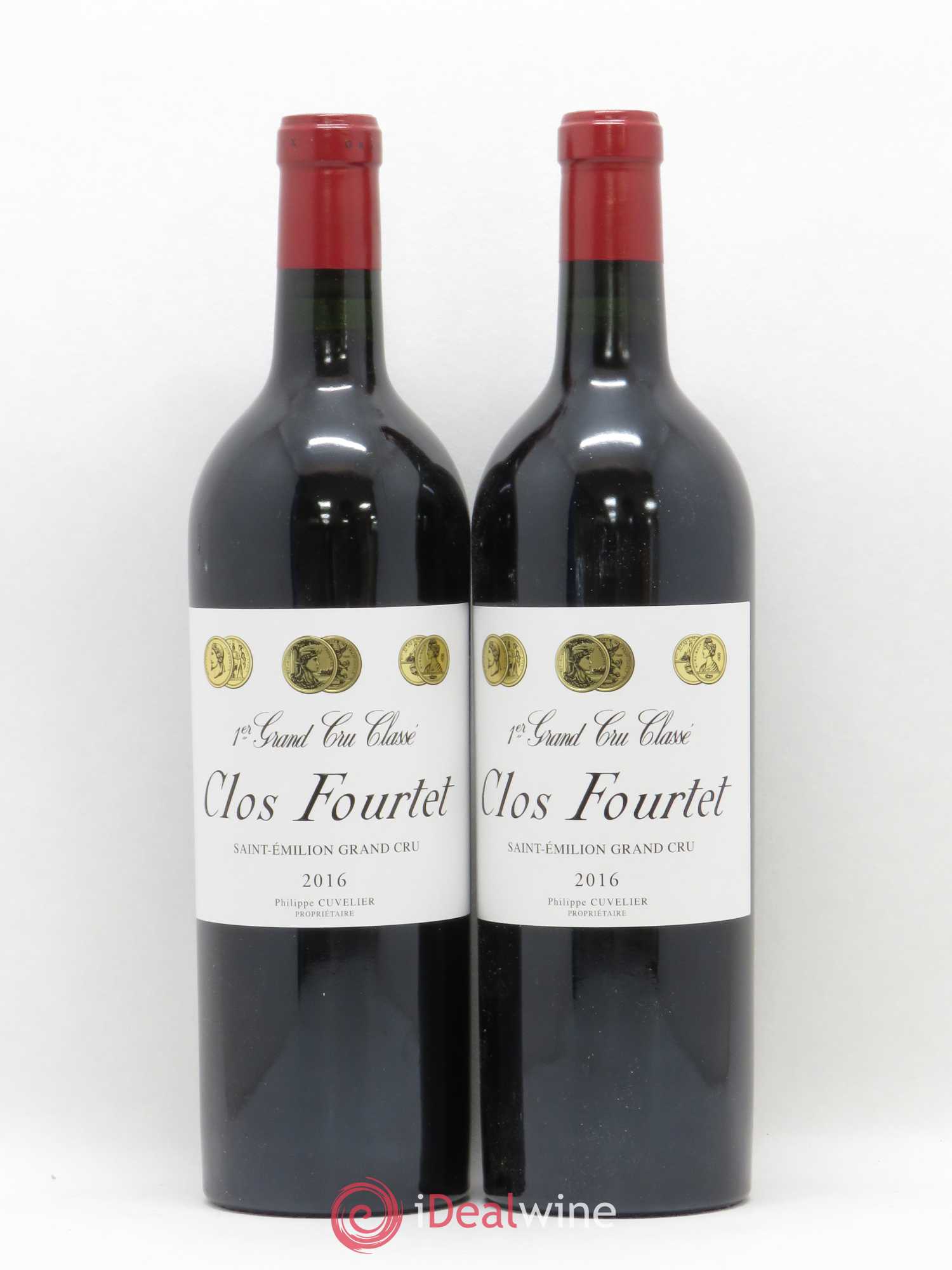 Clos Fourtet 1er Grand Cru Classé B 2016 - Lot de 2 bouteilles - 0