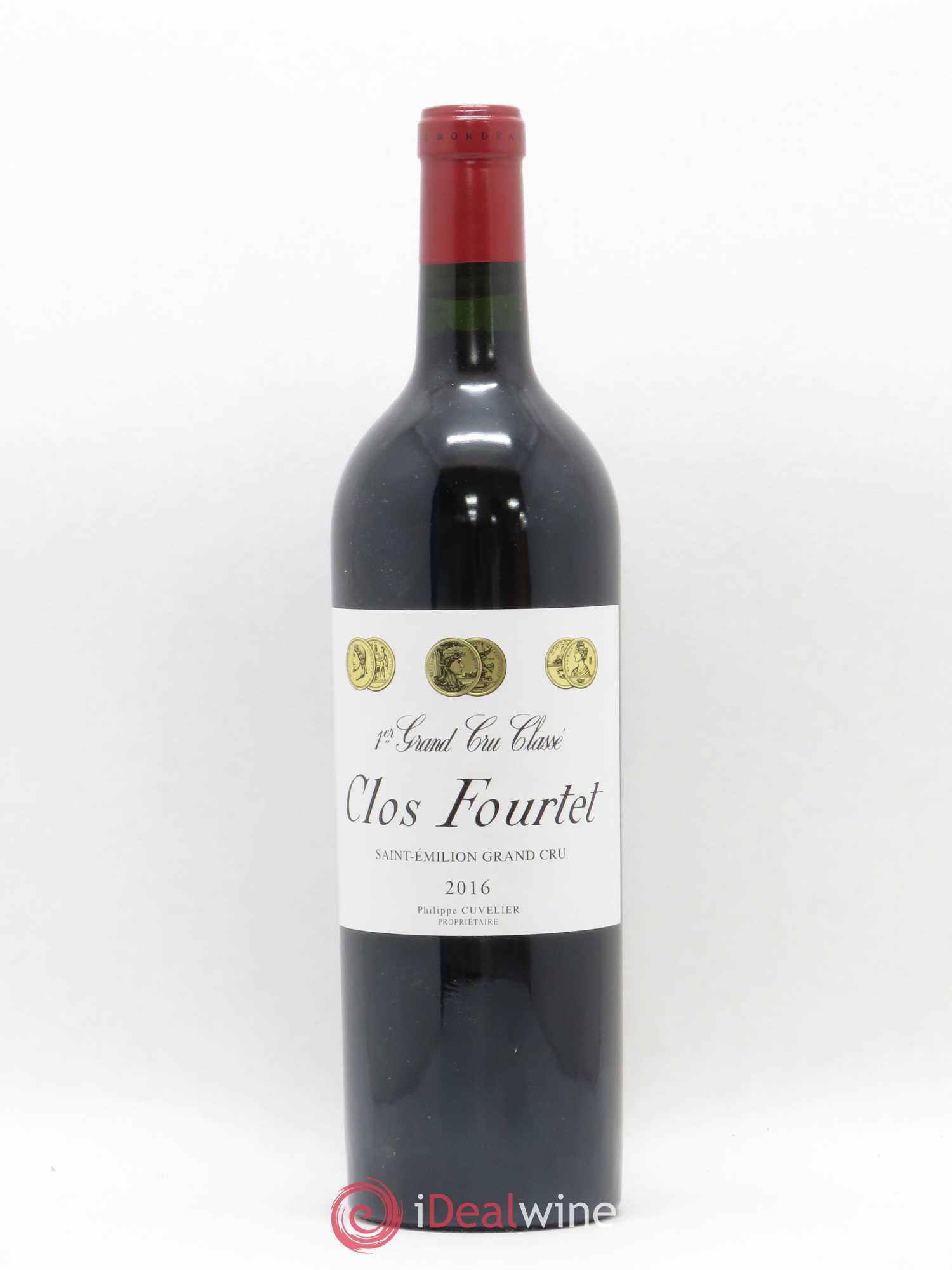 Clos Fourtet 1er Grand Cru Classé B 2016 - Lot de 1 bouteille - 0