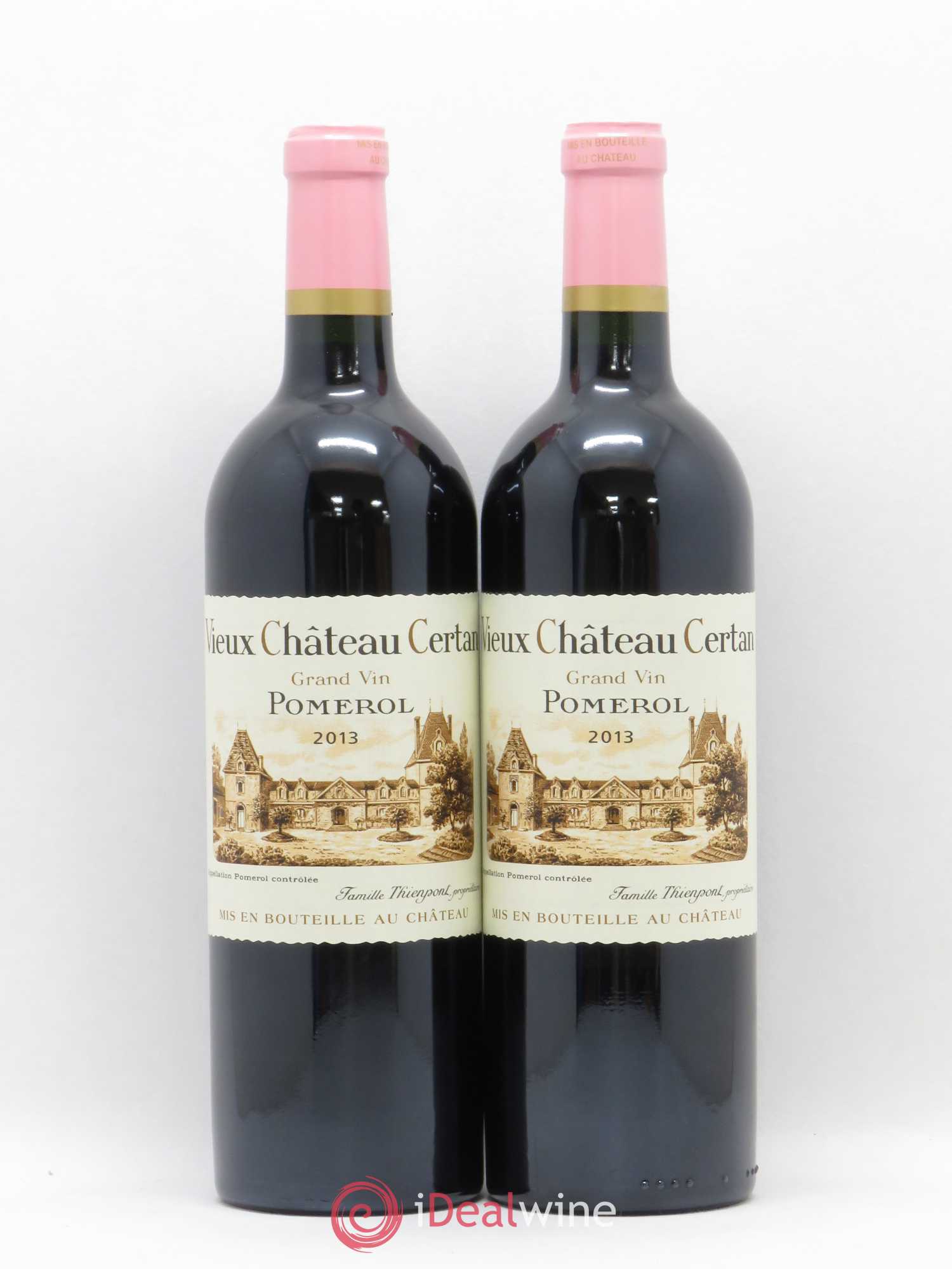 Vieux Château Certan 2013 - Lot de 2 bouteilles - 0