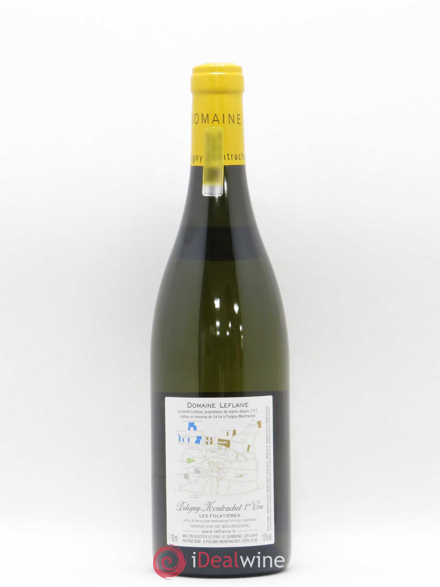 Puligny-Montrachet 1er Cru Les Folatières Leflaive (Domaine) 2015 - Lot de 1 bouteille - 1