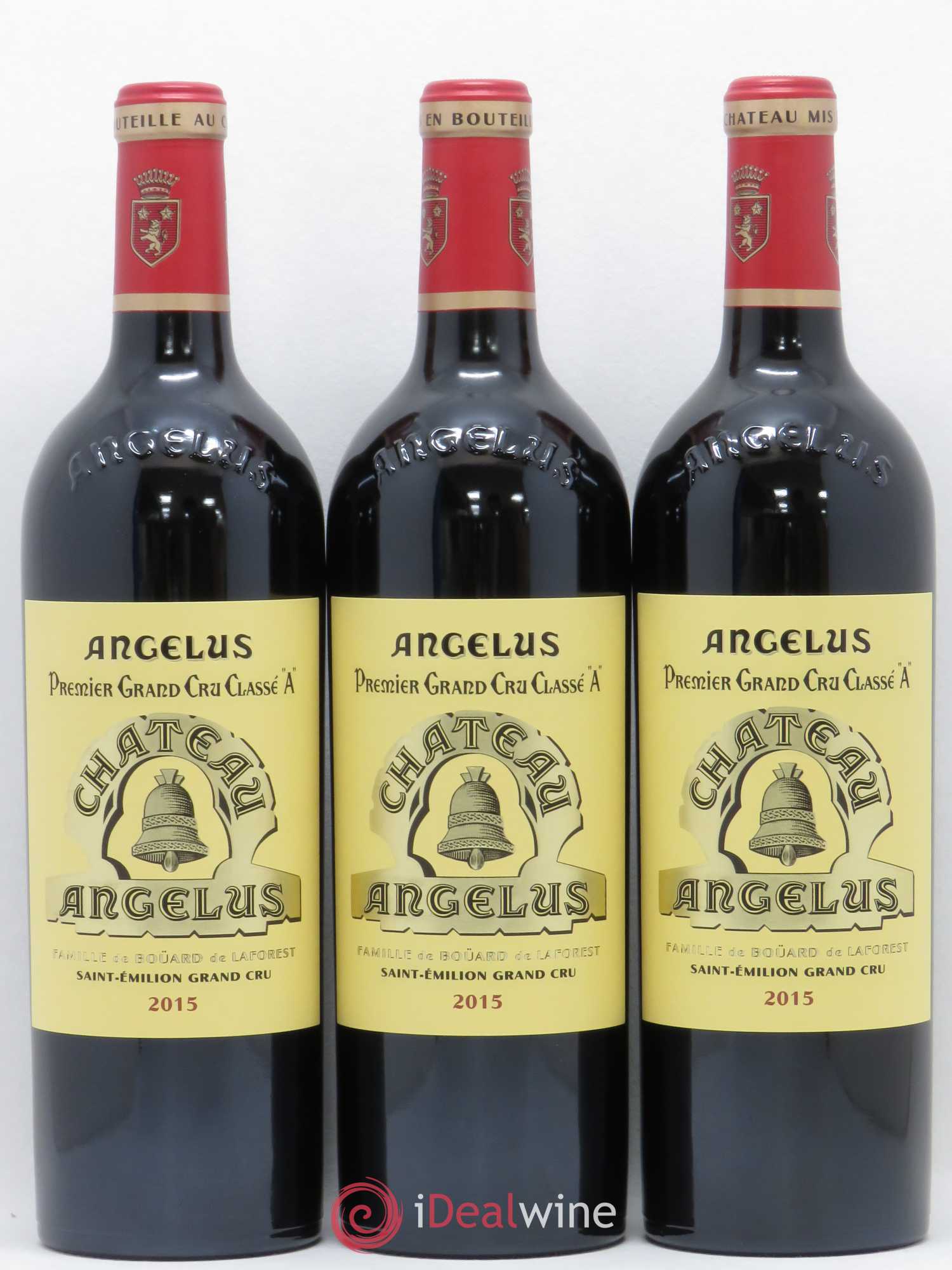 Château Angélus 1er Grand Cru Classé A 2015 - Lot de 12 bouteilles - 3