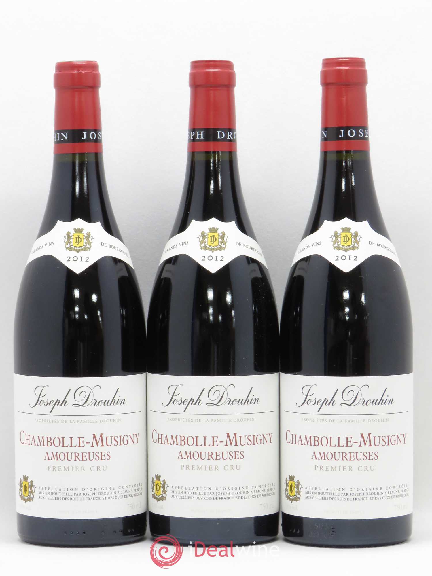 Chambolle-Musigny 1er Cru Les Amoureuses Joseph Drouhin 2012 - Lot de 3 bouteilles - 0