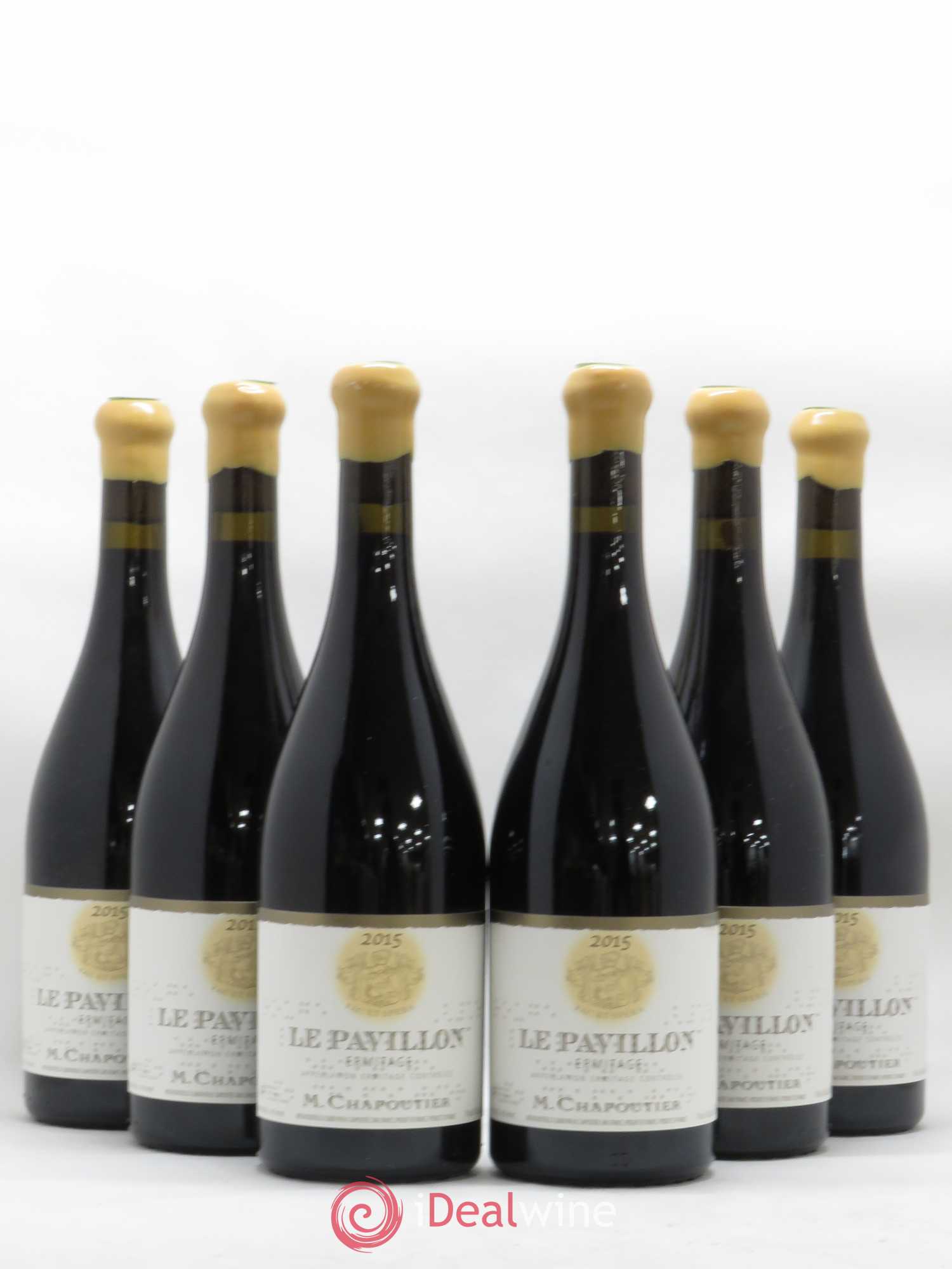 Hermitage Ermitage Le Pavillon Chapoutier 2015 - Lot de 6 bouteilles - 0