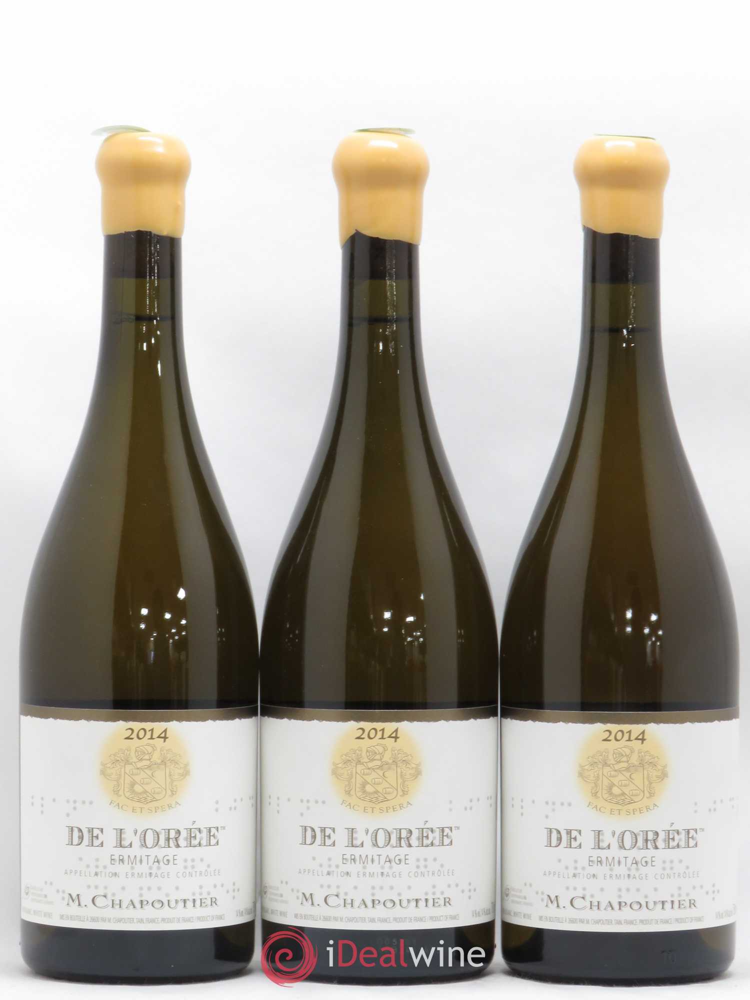 Hermitage Ermitage de l'Orée Chapoutier 2014 - Lot de 6 bouteilles - 1