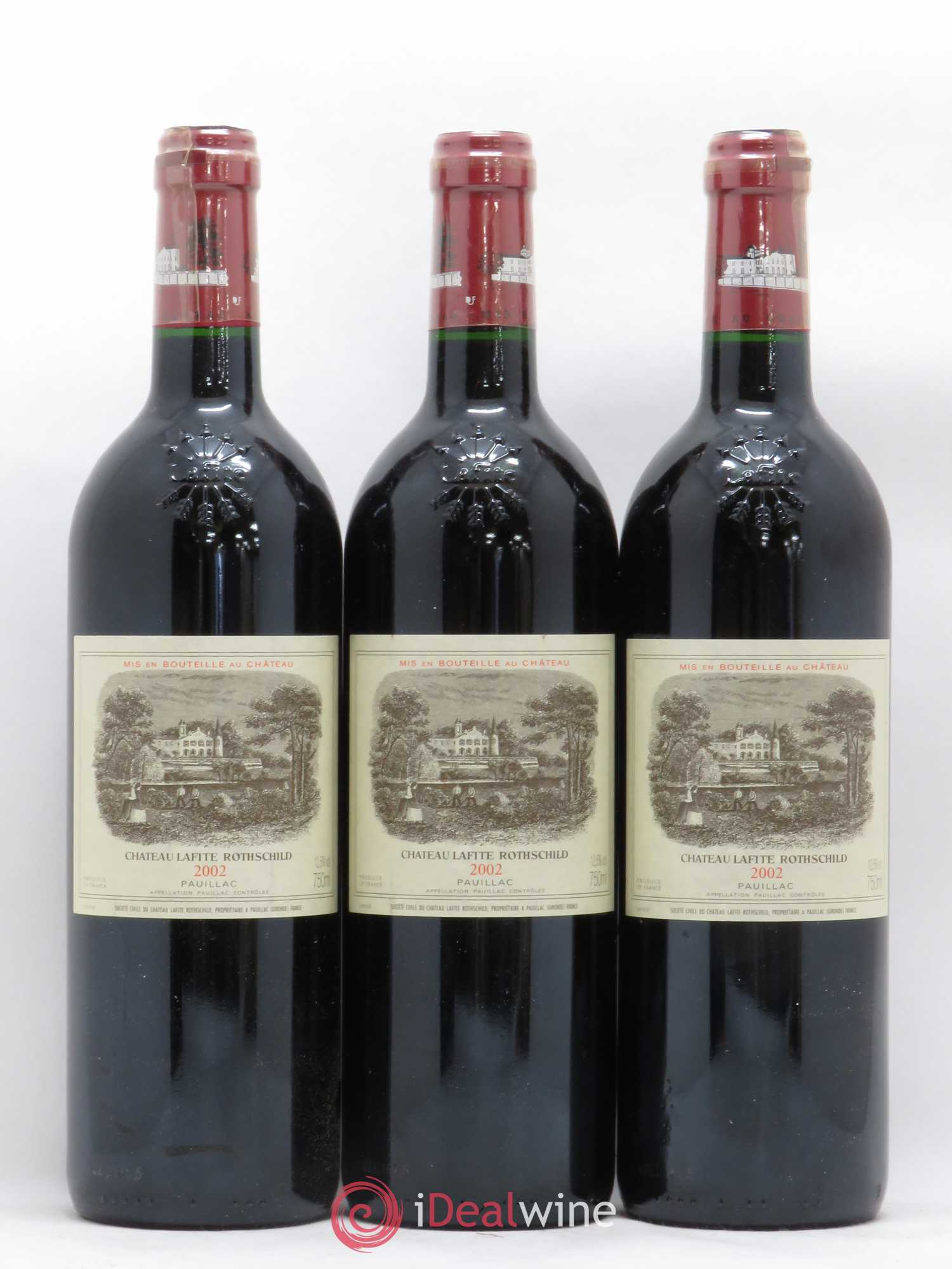 Château Lafite Rothschild 1er Grand Cru Classé 2002 - Lot de 12 bouteilles - 3