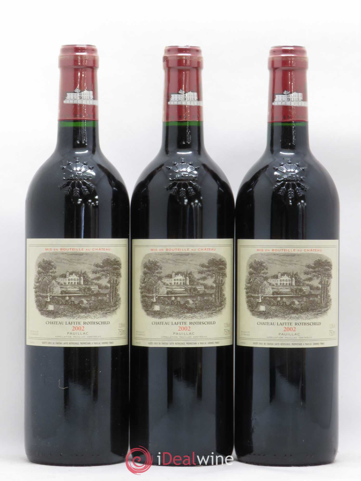 Château Lafite Rothschild 1er Grand Cru Classé 2002 - Lot de 12 bouteilles - 4